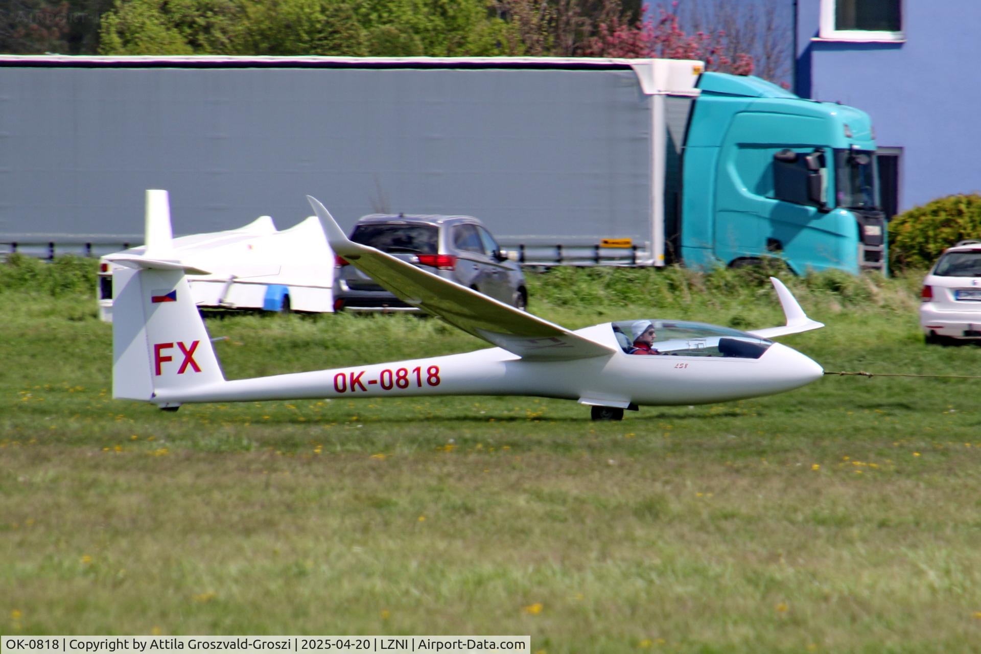 OK-0818, Rolladen-Schneider LS8-18, LZNI - Nitra Airport, Slovakia - Pribina Cup 2025