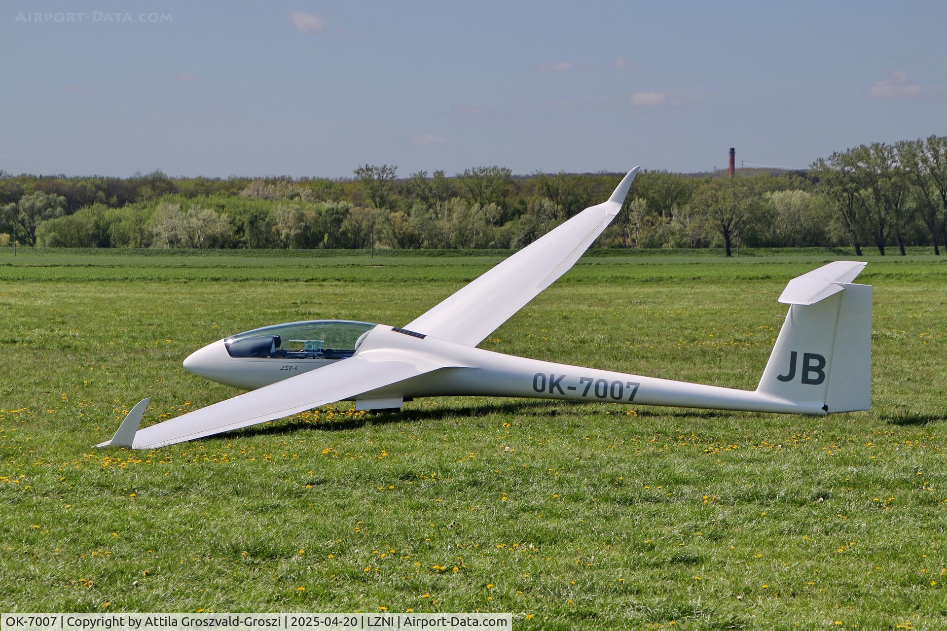 OK-7007, Rolladen-Schneider LS8-18 C/N 8433, LZNI - Nitra Airport, Slovakia - Pribina Cup 2025