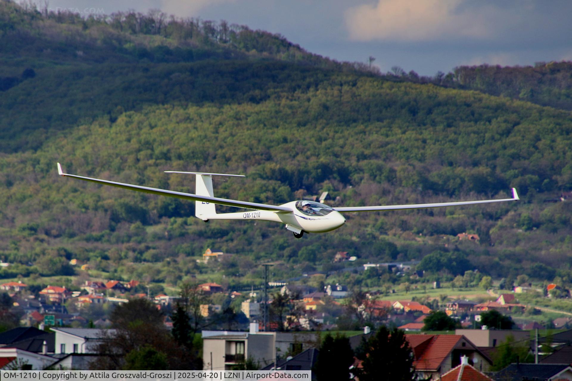 OM-1210, 1991 Schleicher ASW-24 C/N 24114, LZNI - Nitra Airport, Slovakia - Pribina Cup 2025