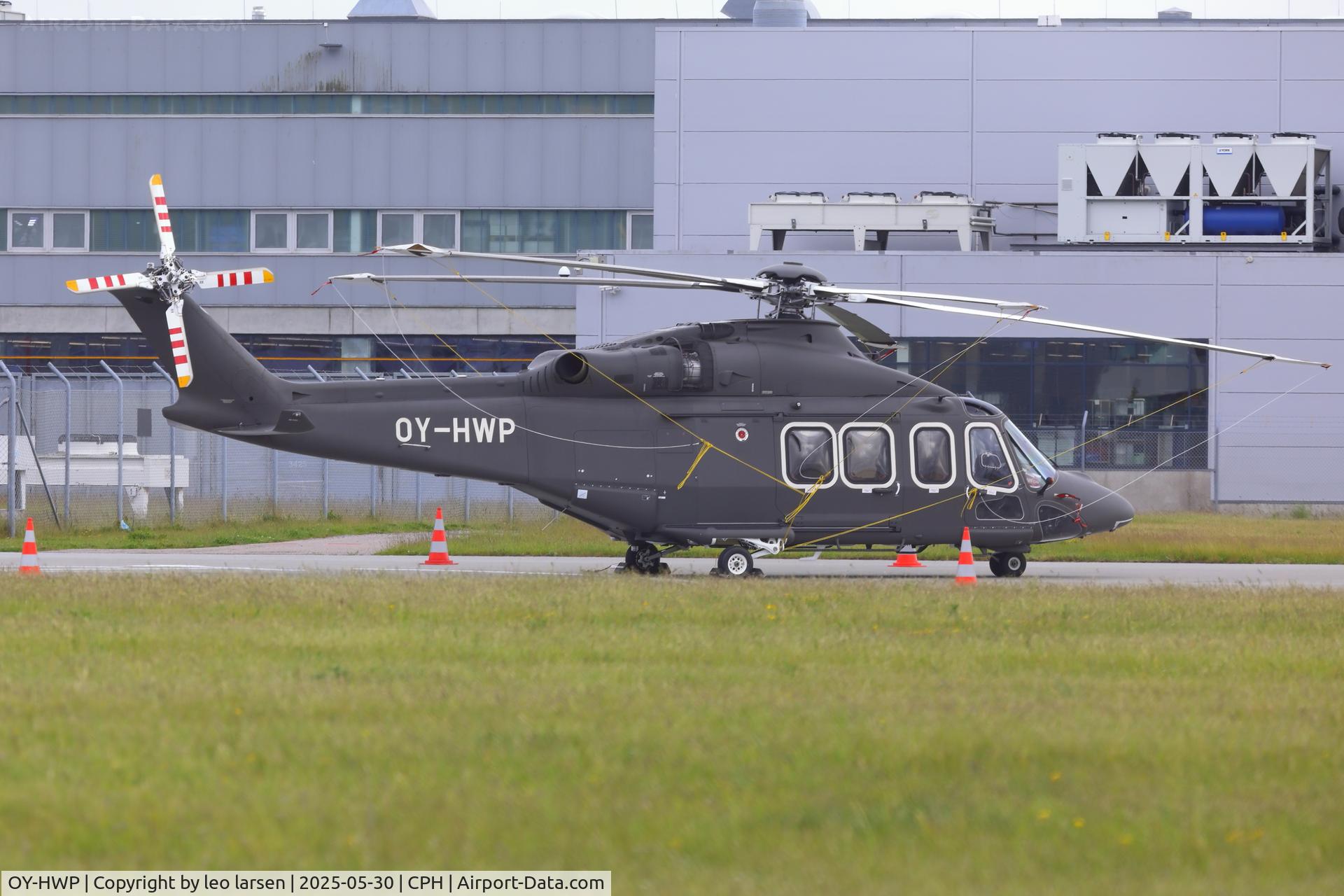 OY-HWP, 2016 AgustaWestland AW-139 C/N 31709, Copenhagen 30.5.2025-