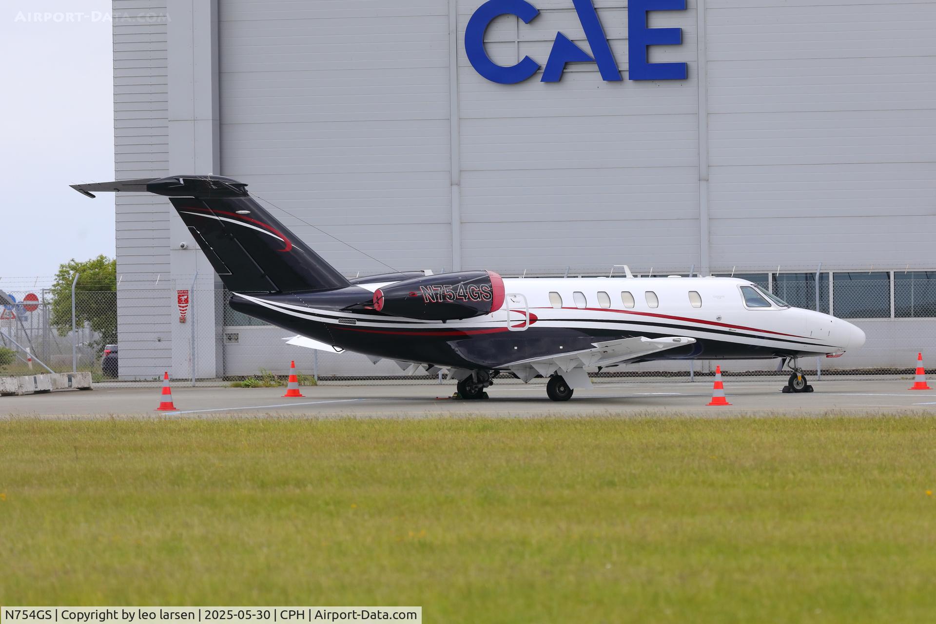 N754GS, 2015 Cessna (Textron) Cessna 525C Citation CJ 4 C/N 525C-0203, Copenhagen 30.5.2025