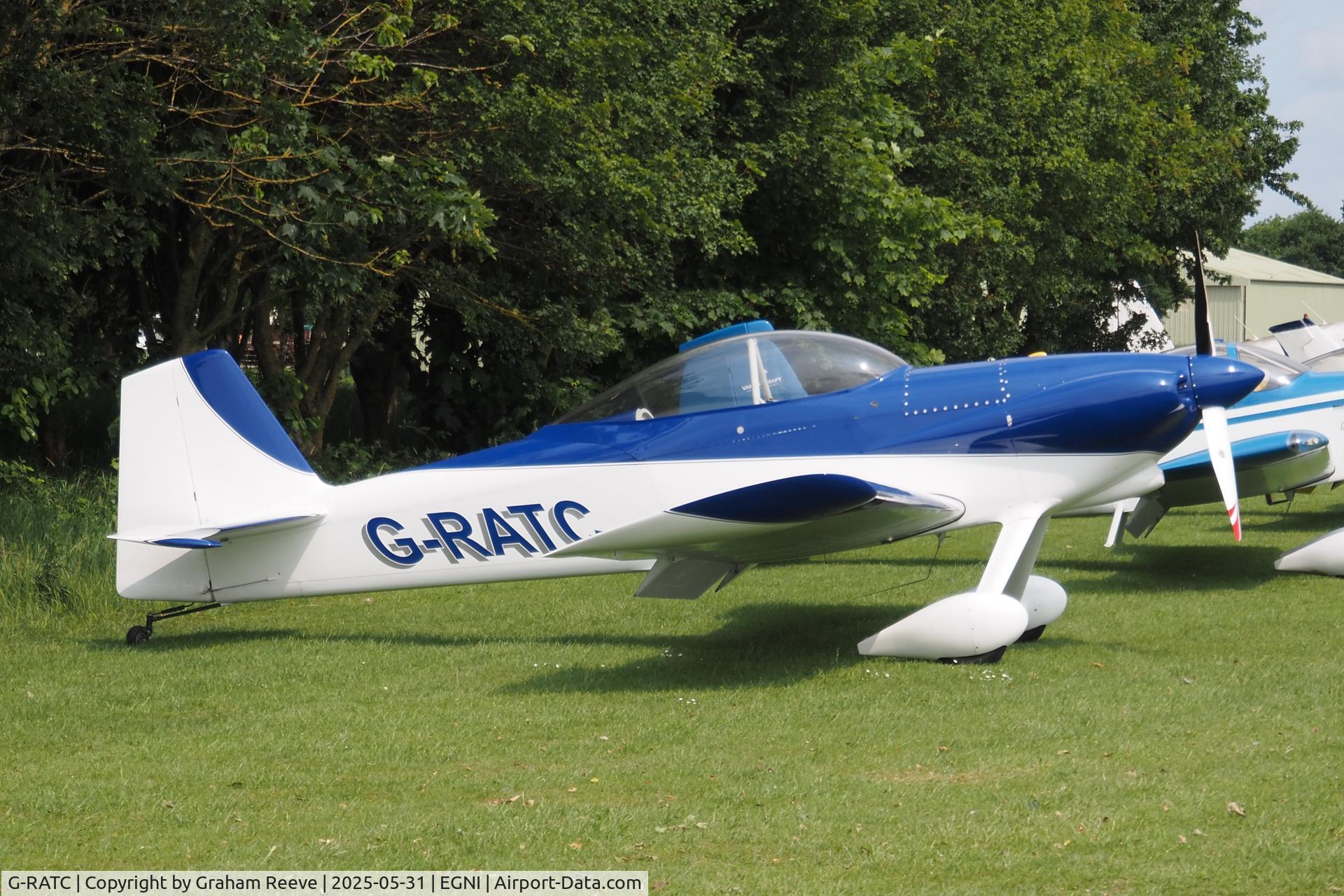 G-RATC, 2006 Vans RV-4 C/N PFA 181-13996, Parked at Skegness.