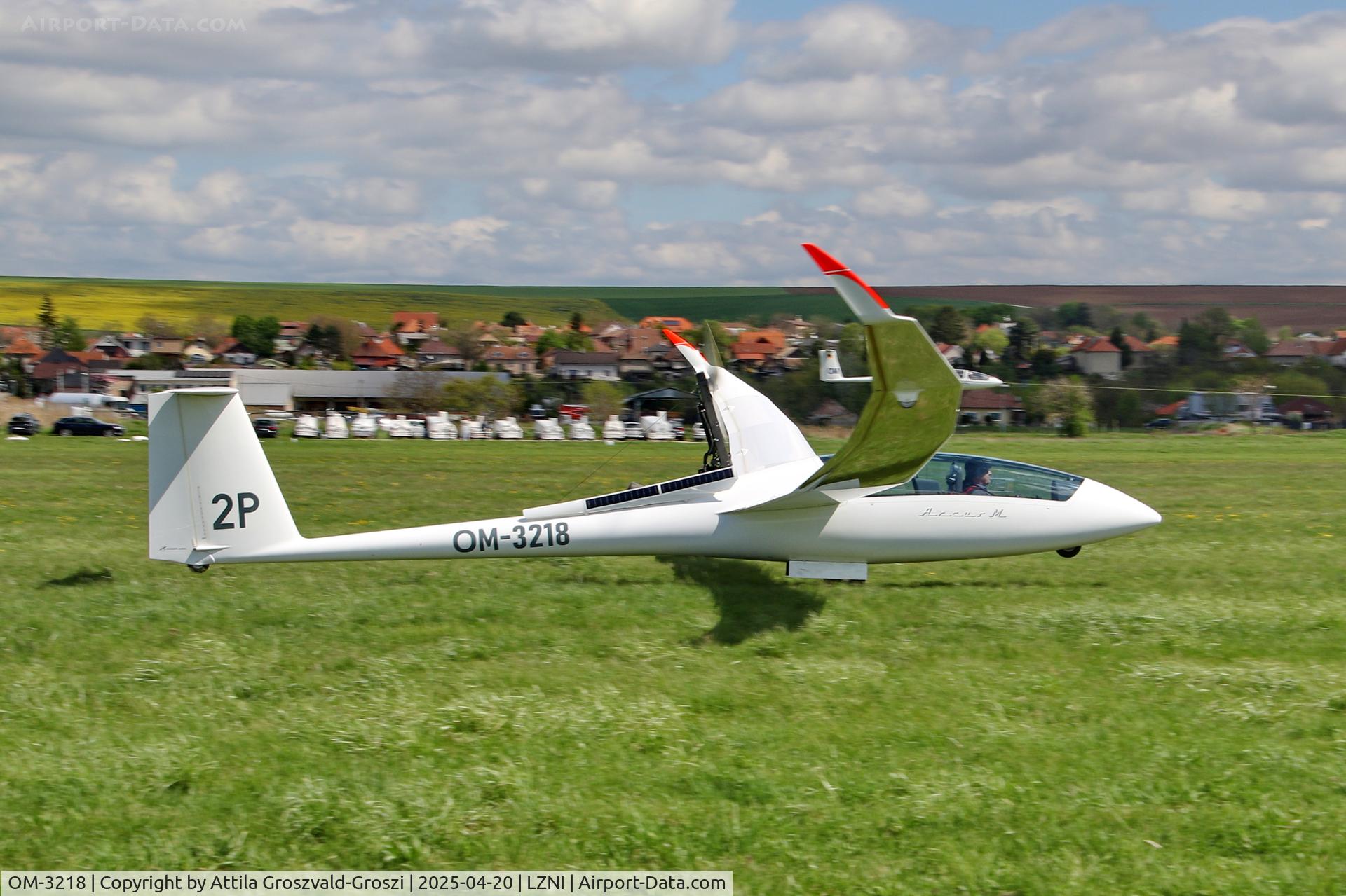 OM-3218, 2020 Schempp-Hirth Arcus M C/N 218, LZNI - Nitra Airport, Slovakia - Pribina Cup 2025