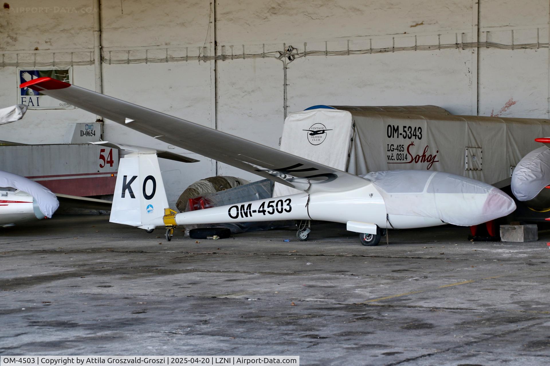 OM-4503, 1982 Orlican VSO 10 Gradient C/N 150091, LZNI - Nitra Airport, Slovakia - Pribina Cup 2025. Out of competition.