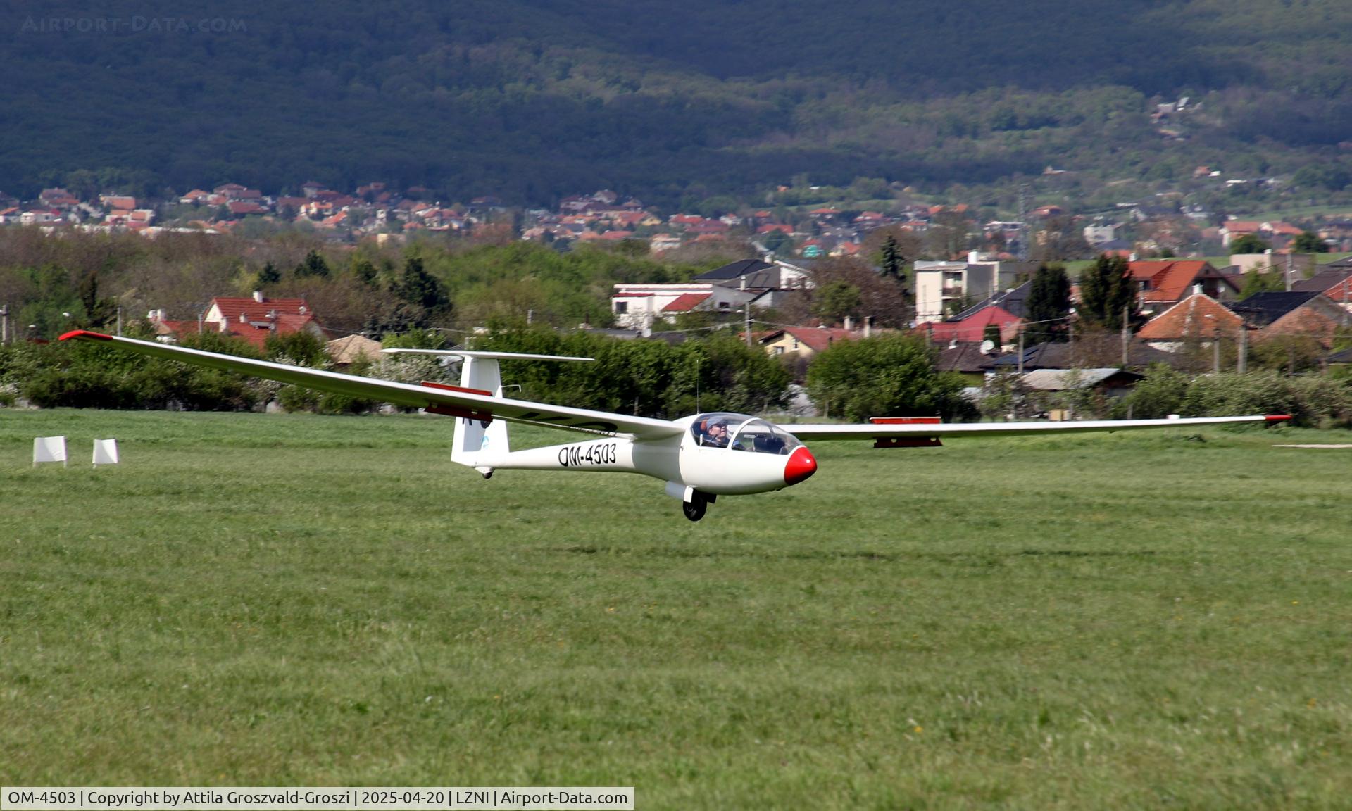 OM-4503, 1982 Orlican VSO 10 Gradient C/N 150091, LZNI - Nitra Airport, Slovakia - Pribina Cup 2025. Out of competition.
