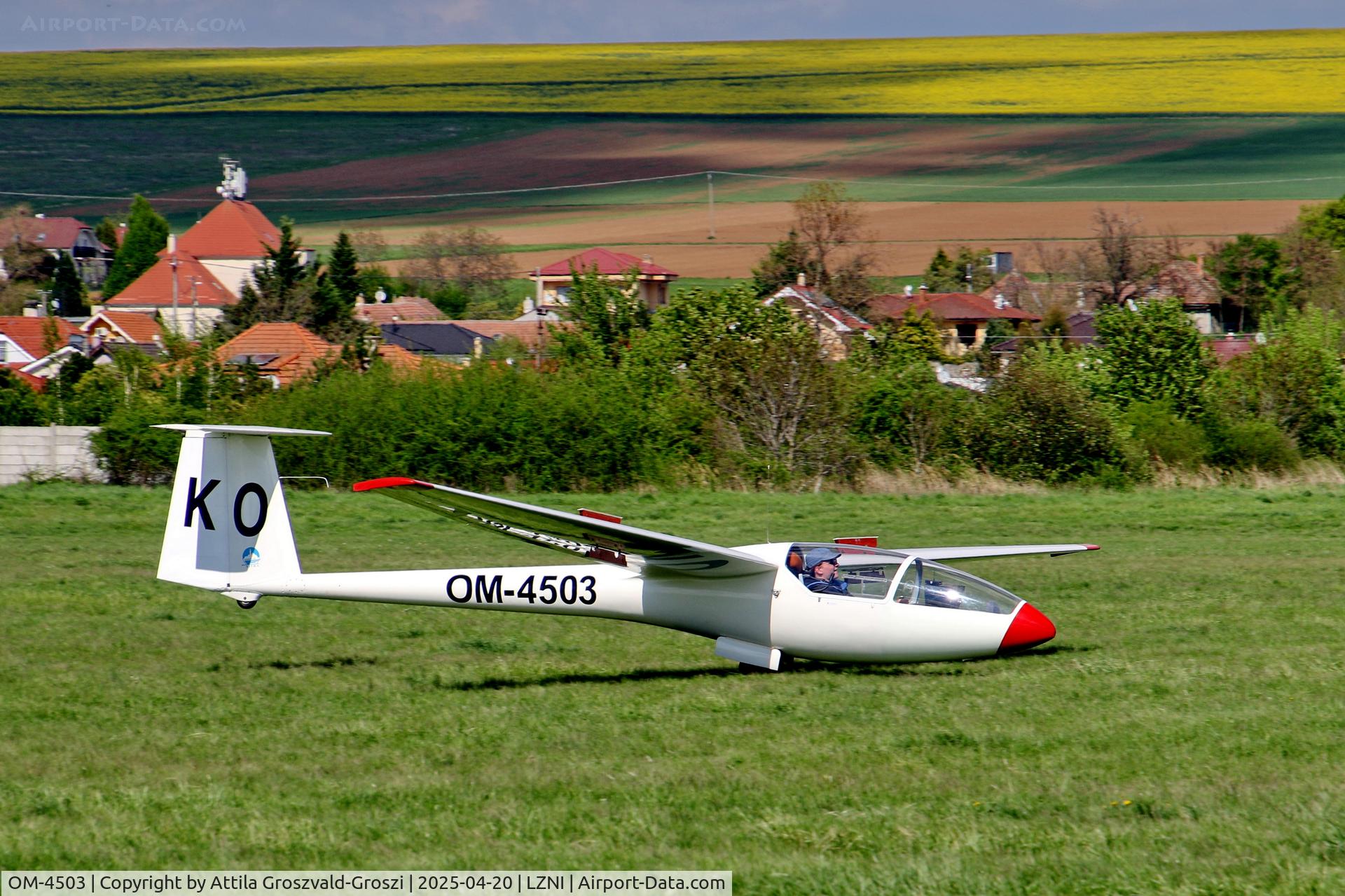 OM-4503, 1982 Orlican VSO 10 Gradient C/N 150091, LZNI - Nitra Airport, Slovakia - Pribina Cup 2025. Out of competition.