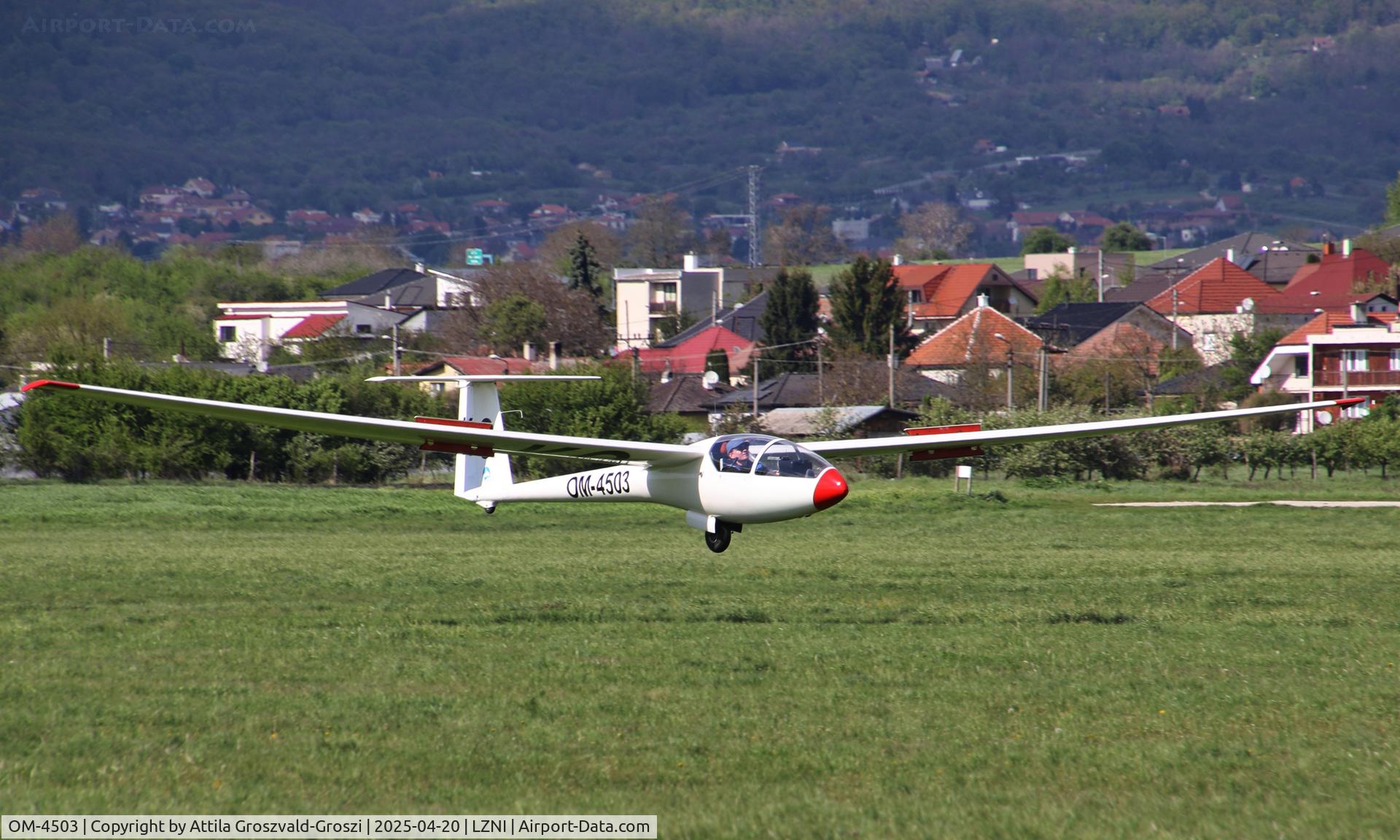 OM-4503, 1982 Orlican VSO 10 Gradient C/N 150091, LZNI - Nitra Airport, Slovakia - Pribina Cup 2025. Out of competition.