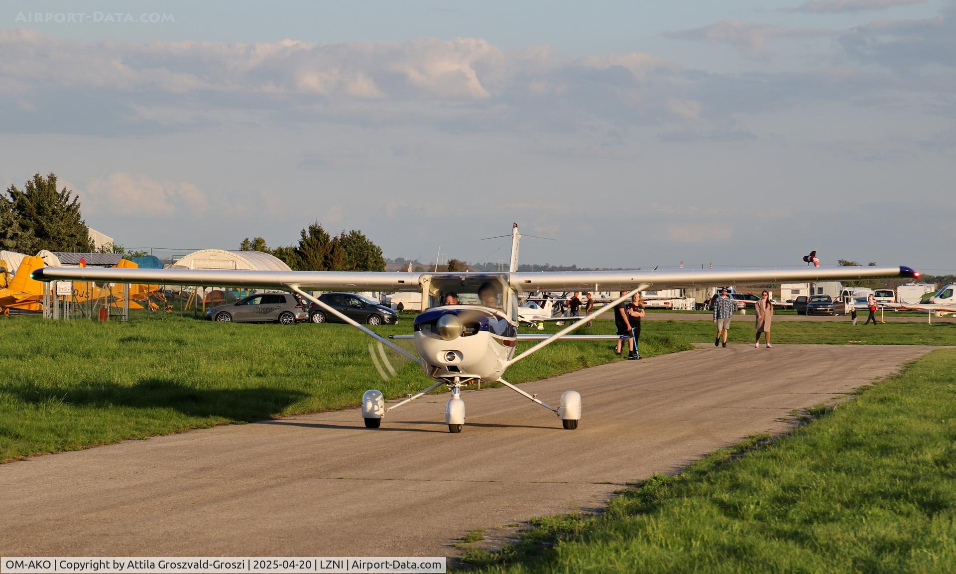 OM-AKO, 1980 Cessna A152 Aerobat C/N A1520944, LZNI - Nitra Airport, Slovakia - Pribina Cup 2025. Out of competition.