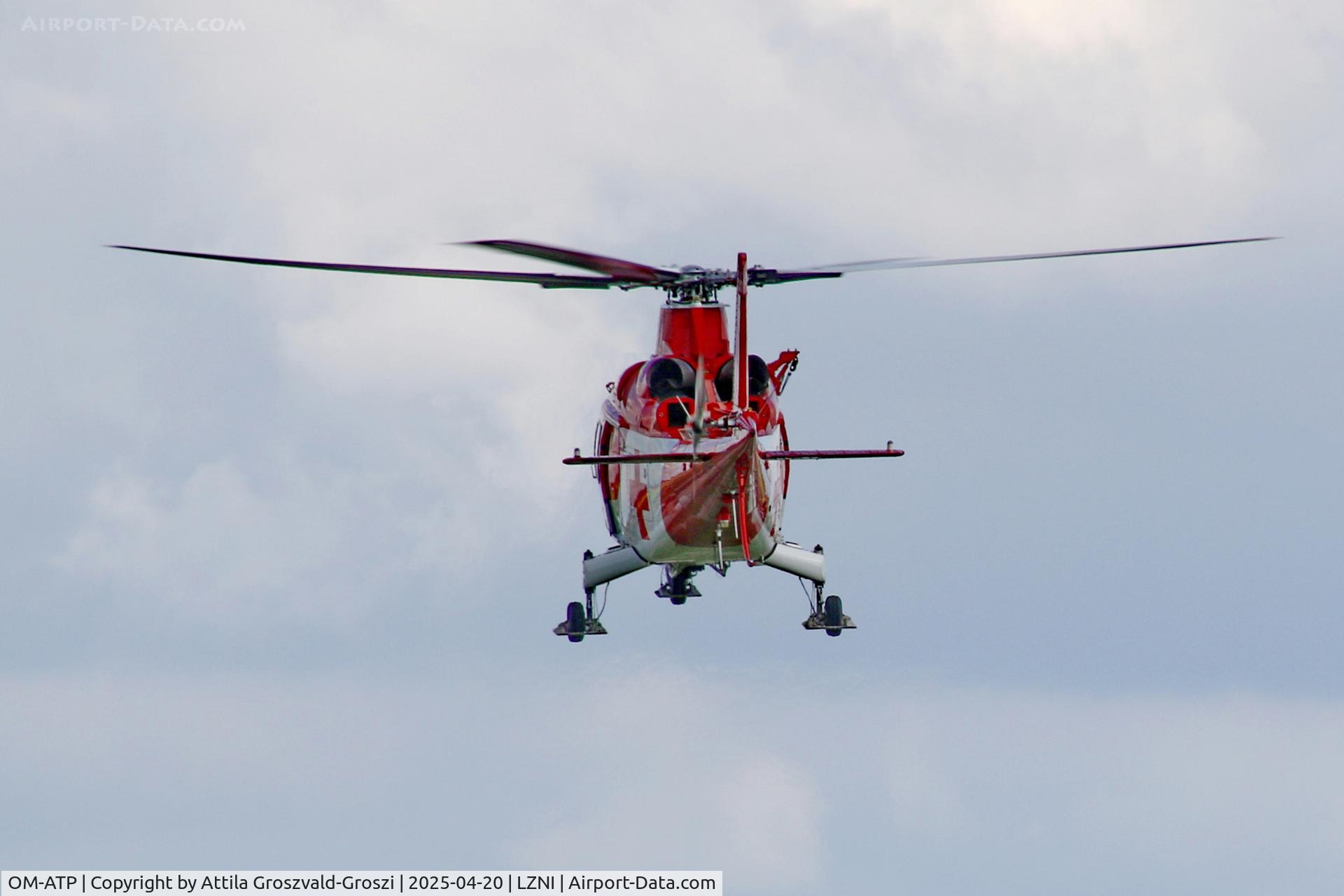 OM-ATP, 1995 Agusta A-109K-2 C/N 10027, LZNI - Nitra Airport, Slovakia