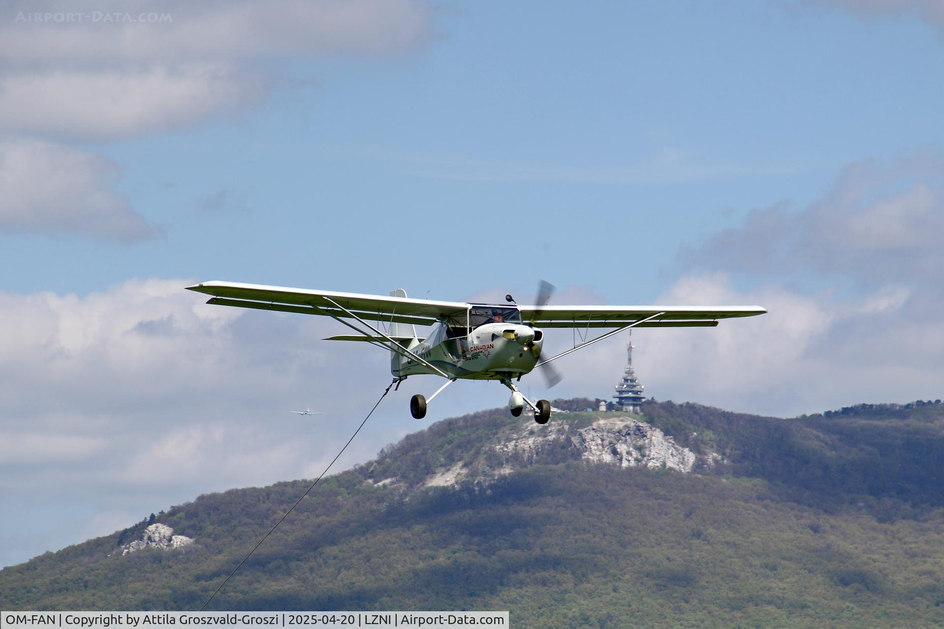 OM-FAN, 2010 Aeropro EuroFox C/N 33111, LZNI - Nitra Airport, Slovakia - Pribina Cup 2025. Out of competition.