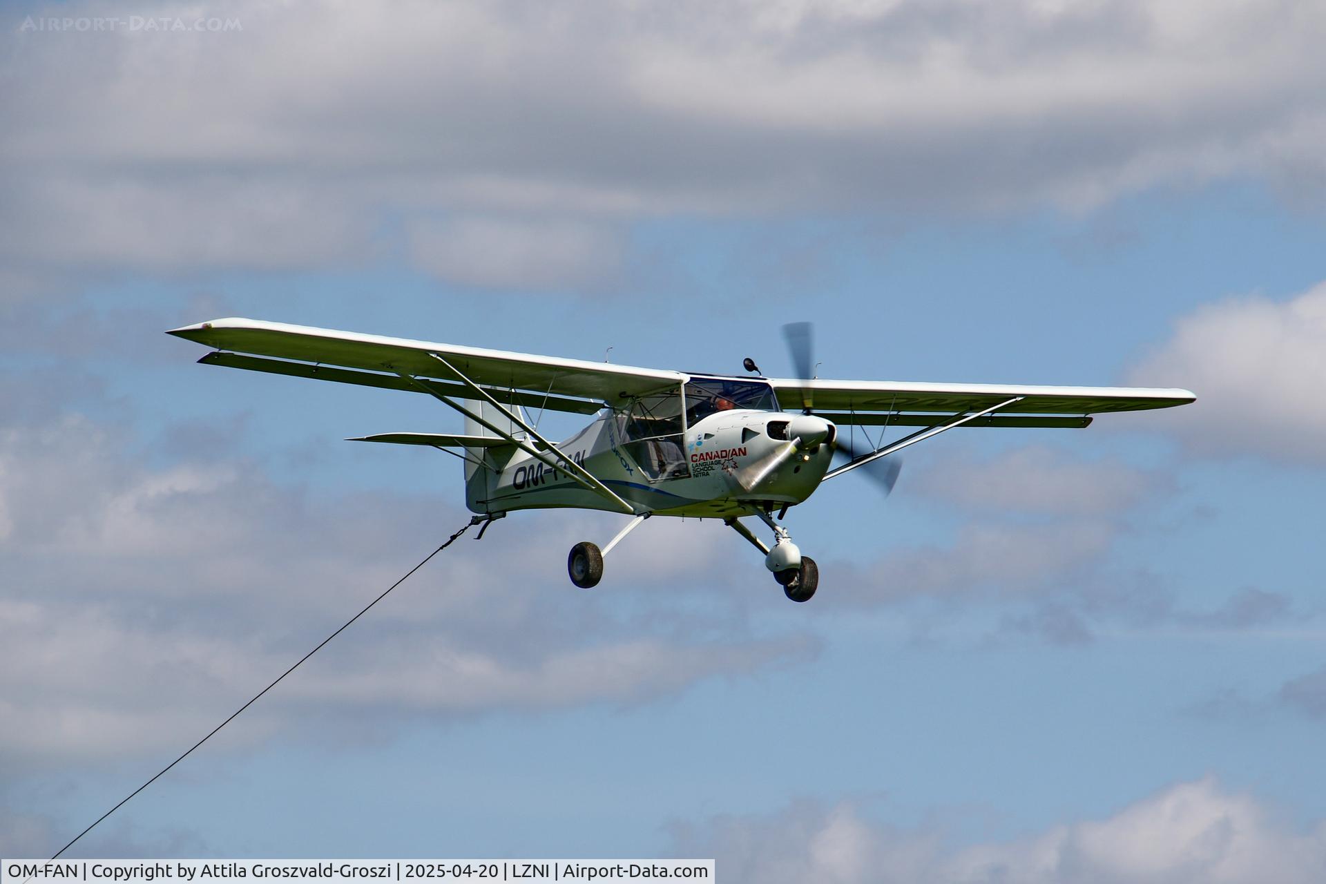 OM-FAN, 2010 Aeropro EuroFox C/N 33111, LZNI - Nitra Airport, Slovakia - Pribina Cup 2025. Out of competition.
