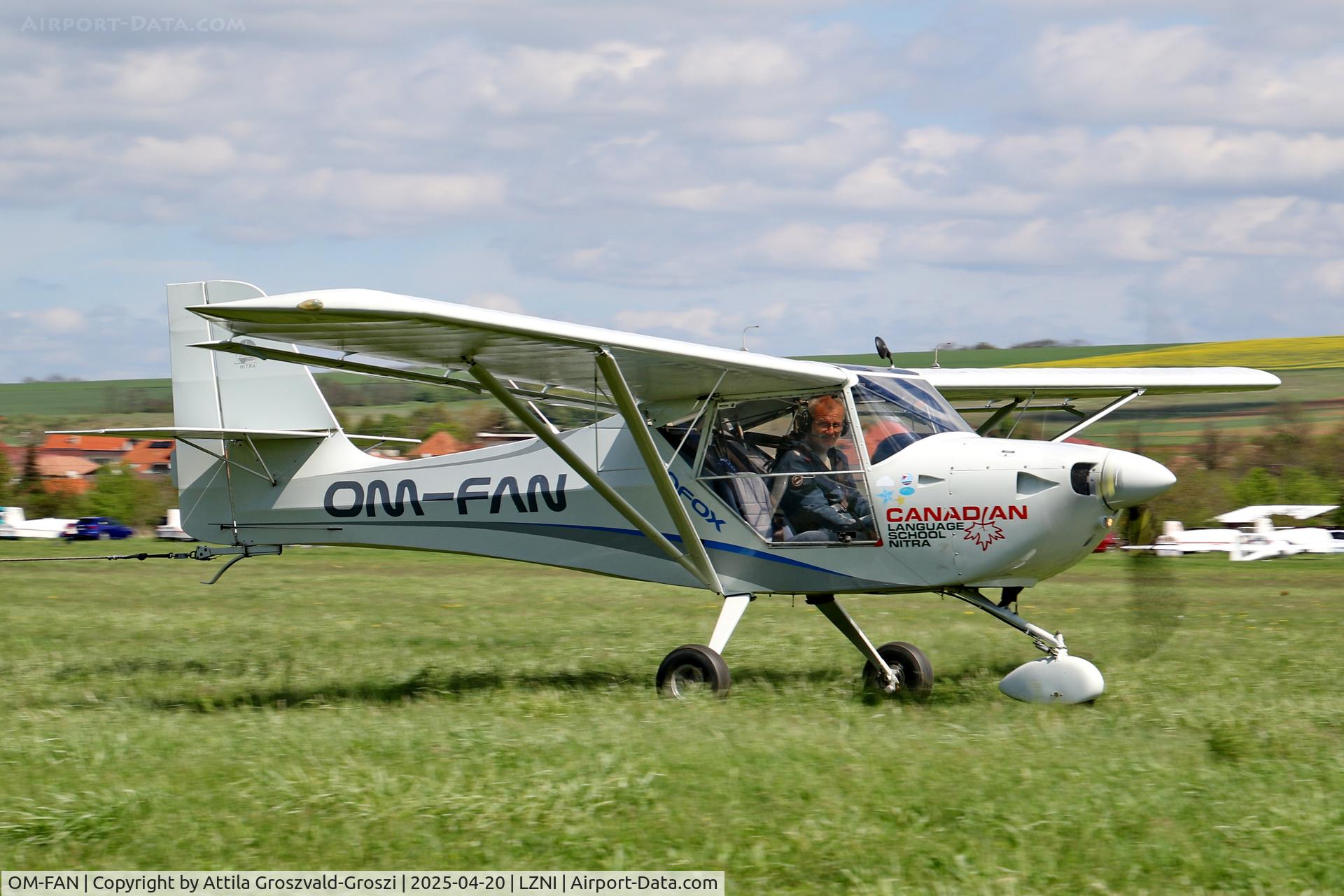 OM-FAN, 2010 Aeropro EuroFox C/N 33111, LZNI - Nitra Airport, Slovakia - Pribina Cup 2025. Out of competition.