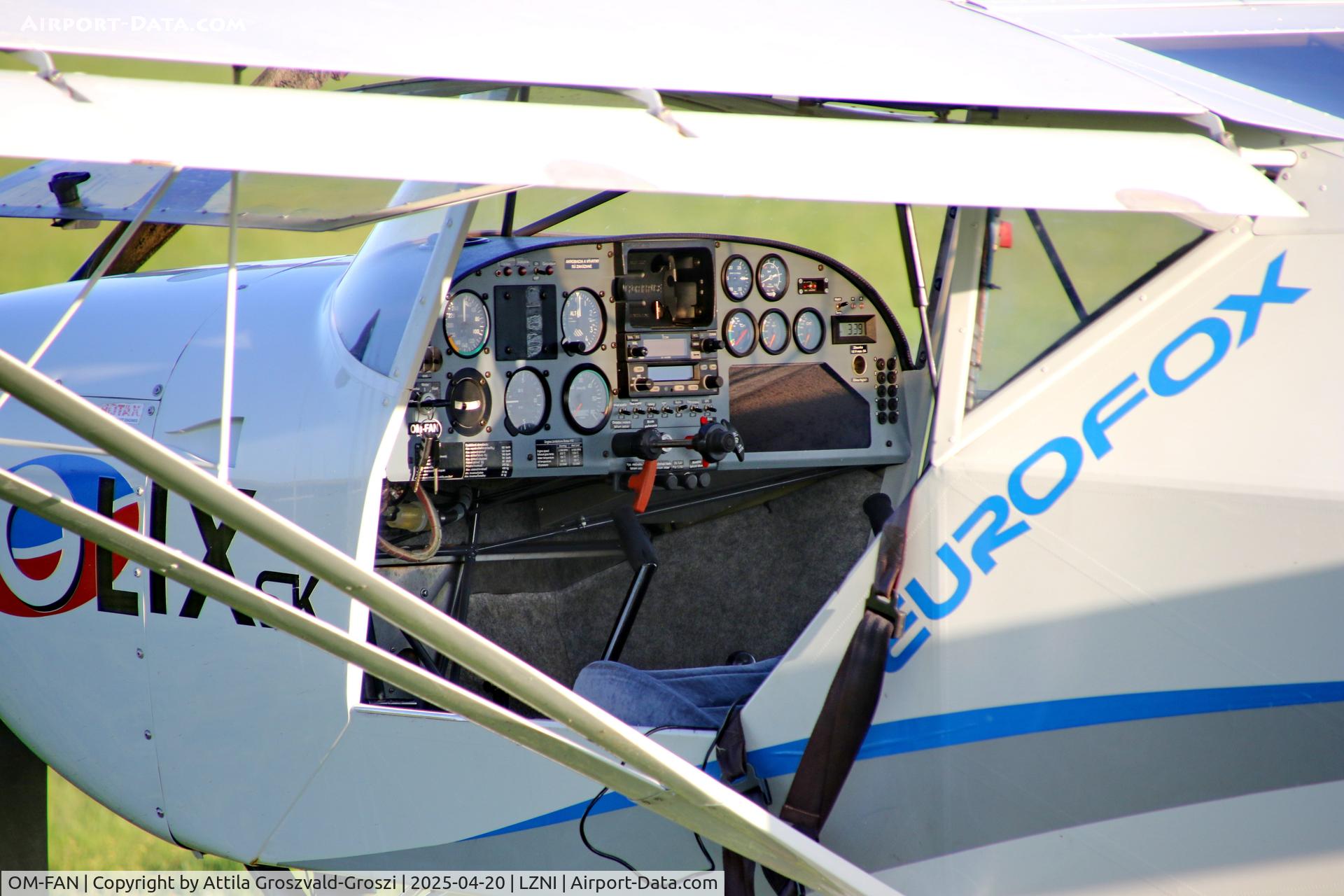 OM-FAN, 2010 Aeropro EuroFox C/N 33111, LZNI - Nitra Airport, Slovakia - Pribina Cup 2025. Out of competition.