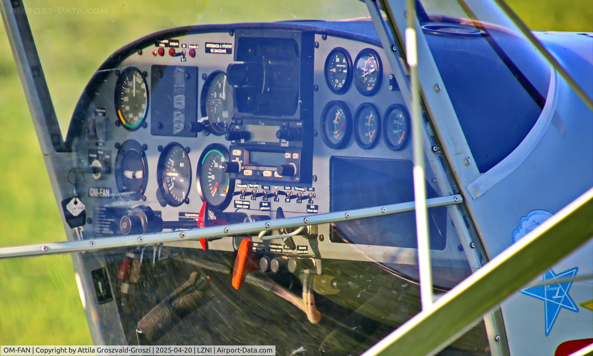 OM-FAN, 2010 Aeropro EuroFox C/N 33111, LZNI - Nitra Airport, Slovakia - Pribina Cup 2025. Out of competition.