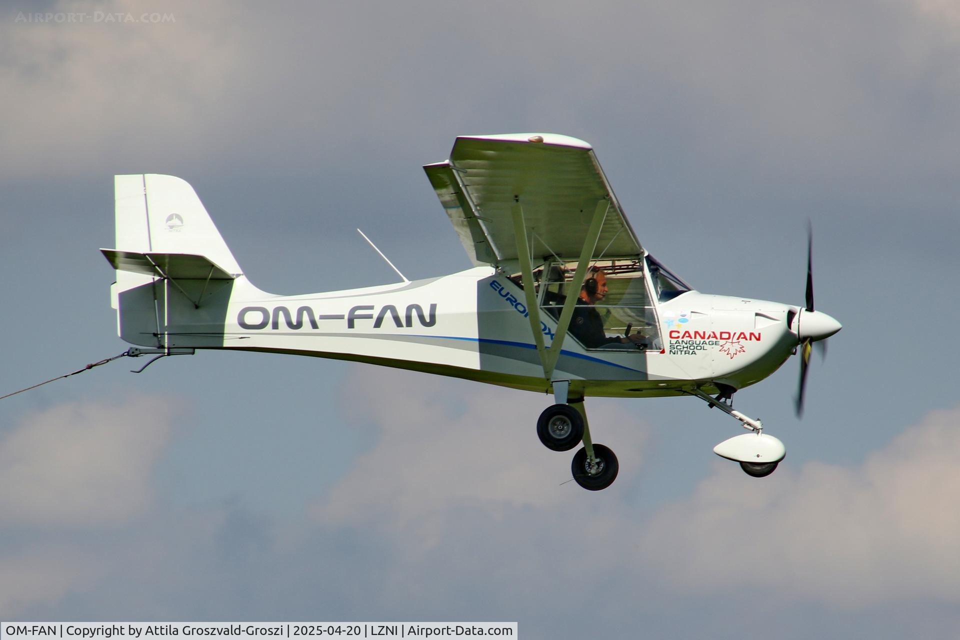 OM-FAN, 2010 Aeropro EuroFox C/N 33111, LZNI - Nitra Airport, Slovakia - Pribina Cup 2025. Out of competition.