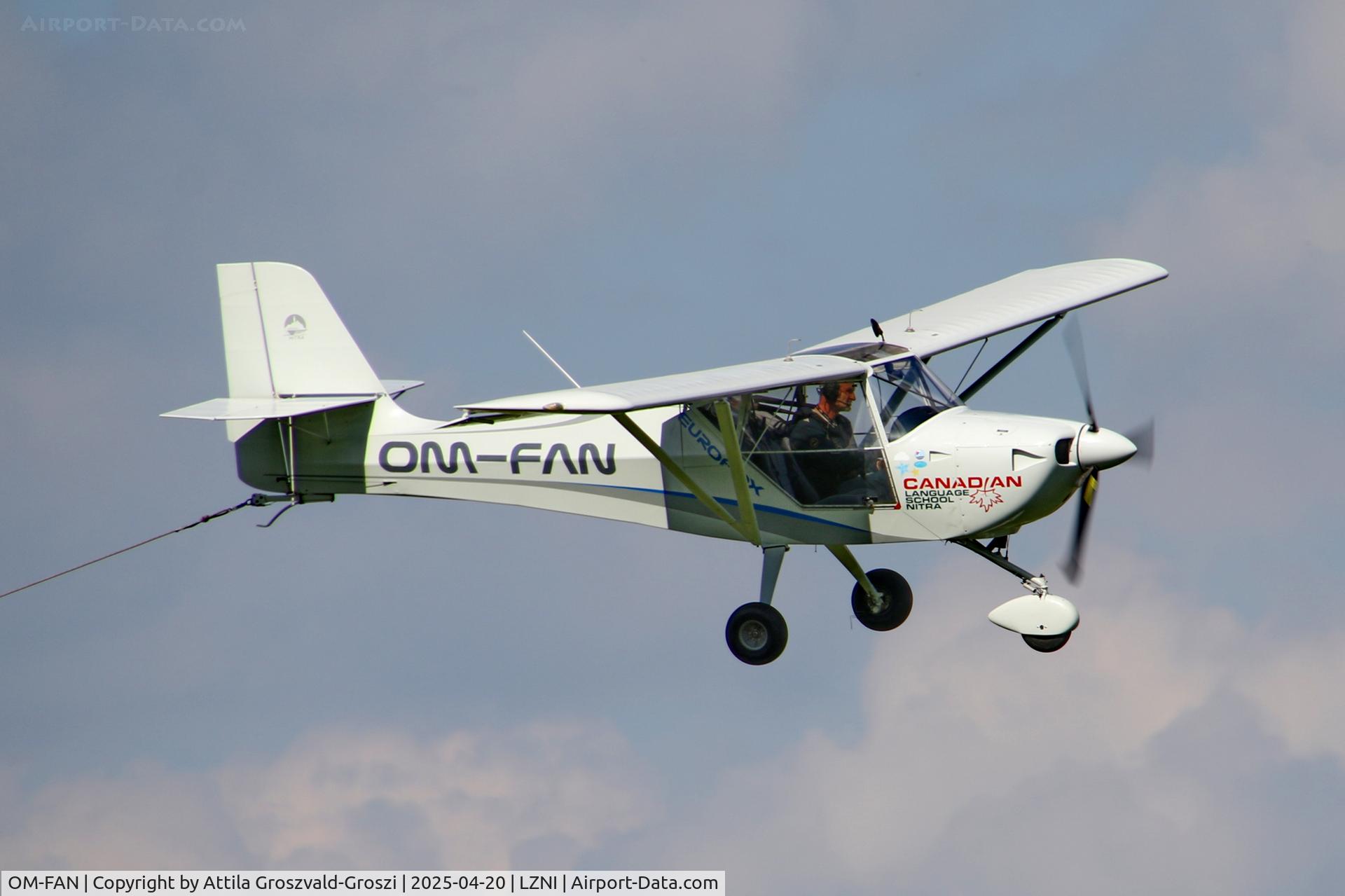 OM-FAN, 2010 Aeropro EuroFox C/N 33111, LZNI - Nitra Airport, Slovakia - Pribina Cup 2025. Out of competition.