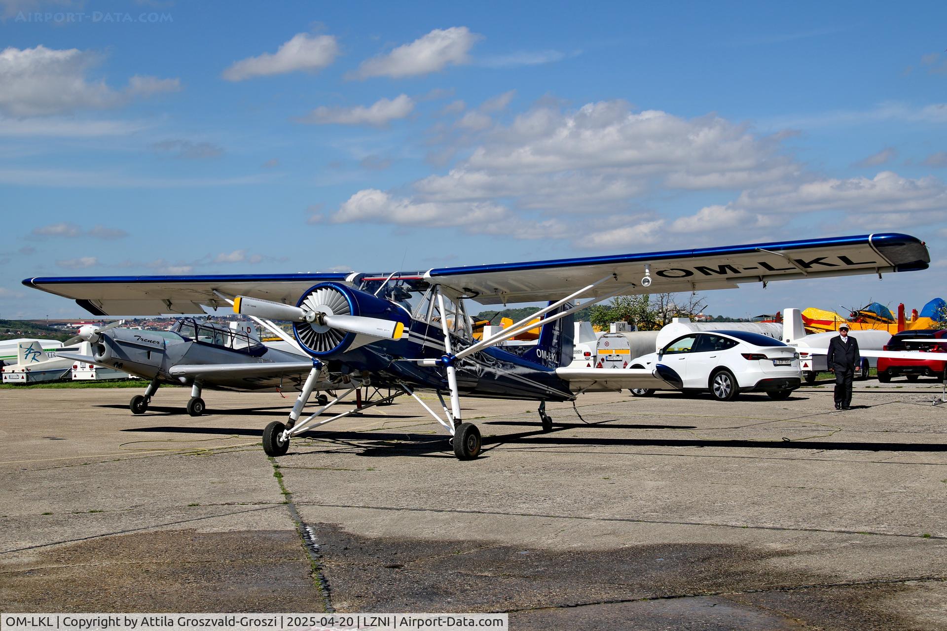 OM-LKL, 1958 Aero L-60S Brigadyr C/N 150803, LZNI - Nitra Airport, Slovakia - Pribina Cup 2025.