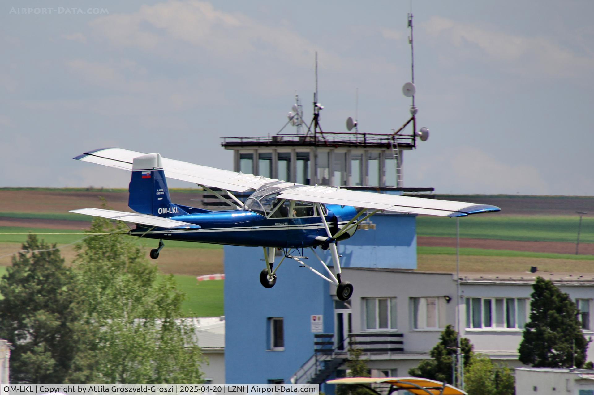 OM-LKL, 1958 Aero L-60S Brigadyr C/N 150803, LZNI - Nitra Airport, Slovakia - Pribina Cup 2025.