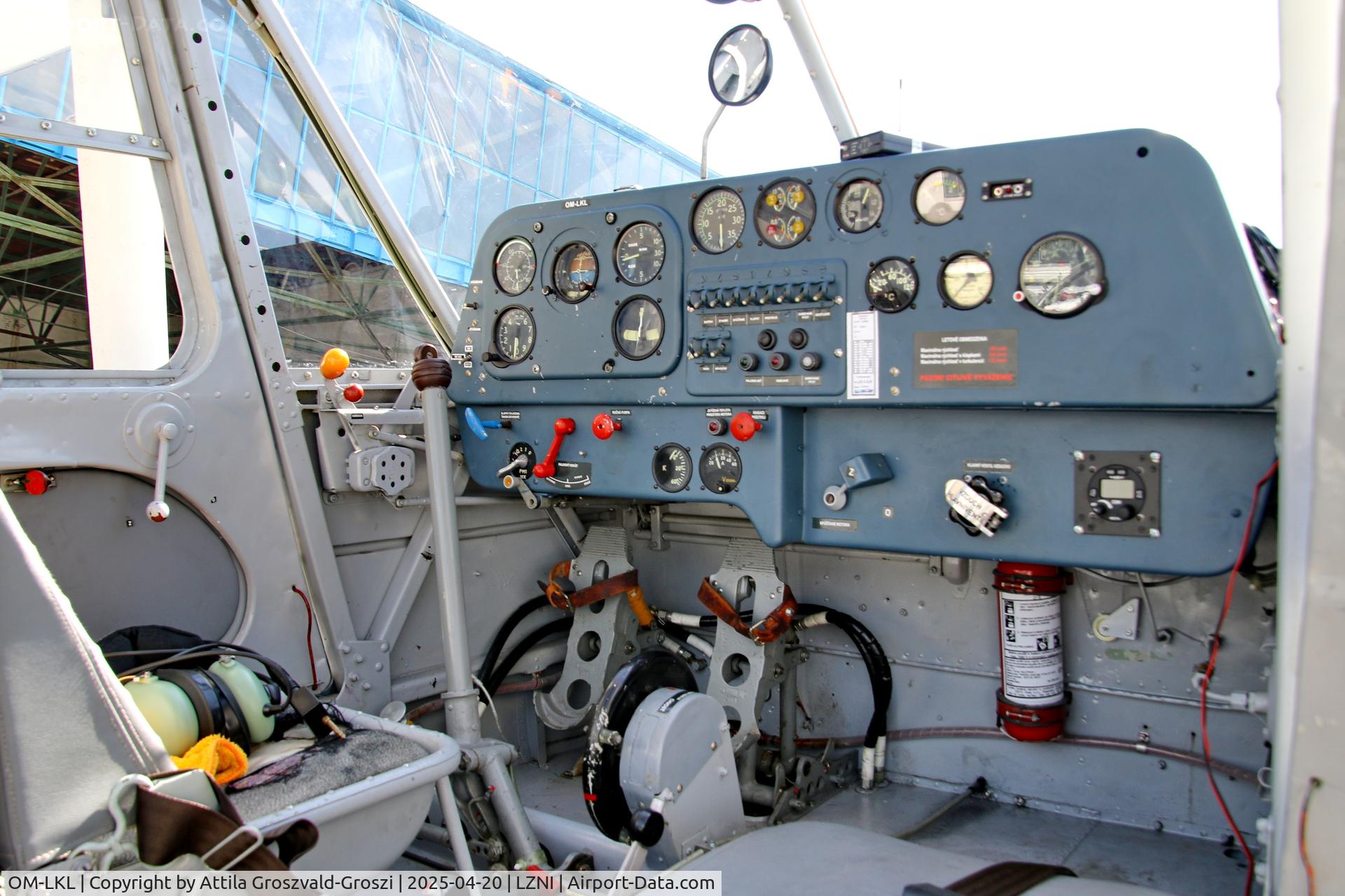 OM-LKL, 1958 Aero L-60S Brigadyr C/N 150803, LZNI - Nitra Airport, Slovakia - Pribina Cup 2025.