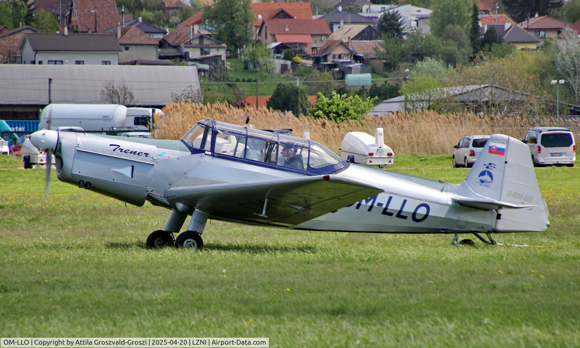 OM-LLO, 1957 Zlín Z-226MS Trener C/N 130, LZNI - Nitra Airport, Slovakia - Pribina Cup 2025.