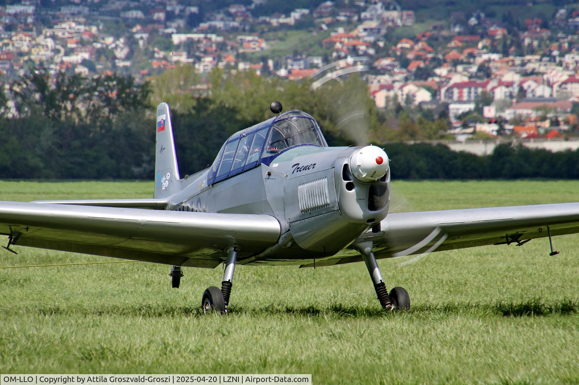 OM-LLO, 1957 Zlín Z-226MS Trener C/N 130, LZNI - Nitra Airport, Slovakia - Pribina Cup 2025.
