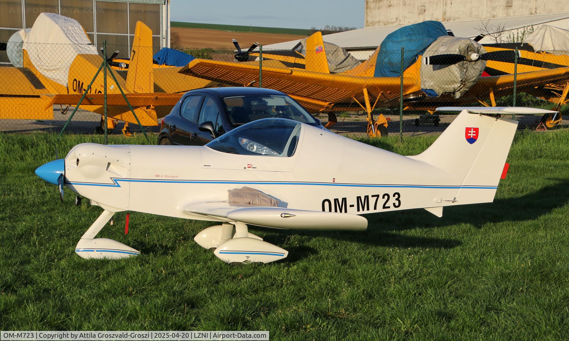 OM-M723, Spacek SD-1 Minisport, LZNI - Nitra Airport, Slovakia
