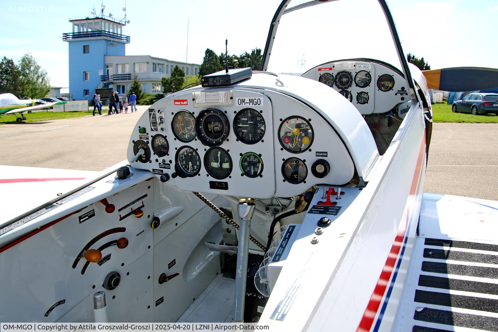 OM-MGO, Zlín Z-226MS Trener C/N 186, LZNI - Nitra Airport, Slovakia - Pribina Cup 2025.