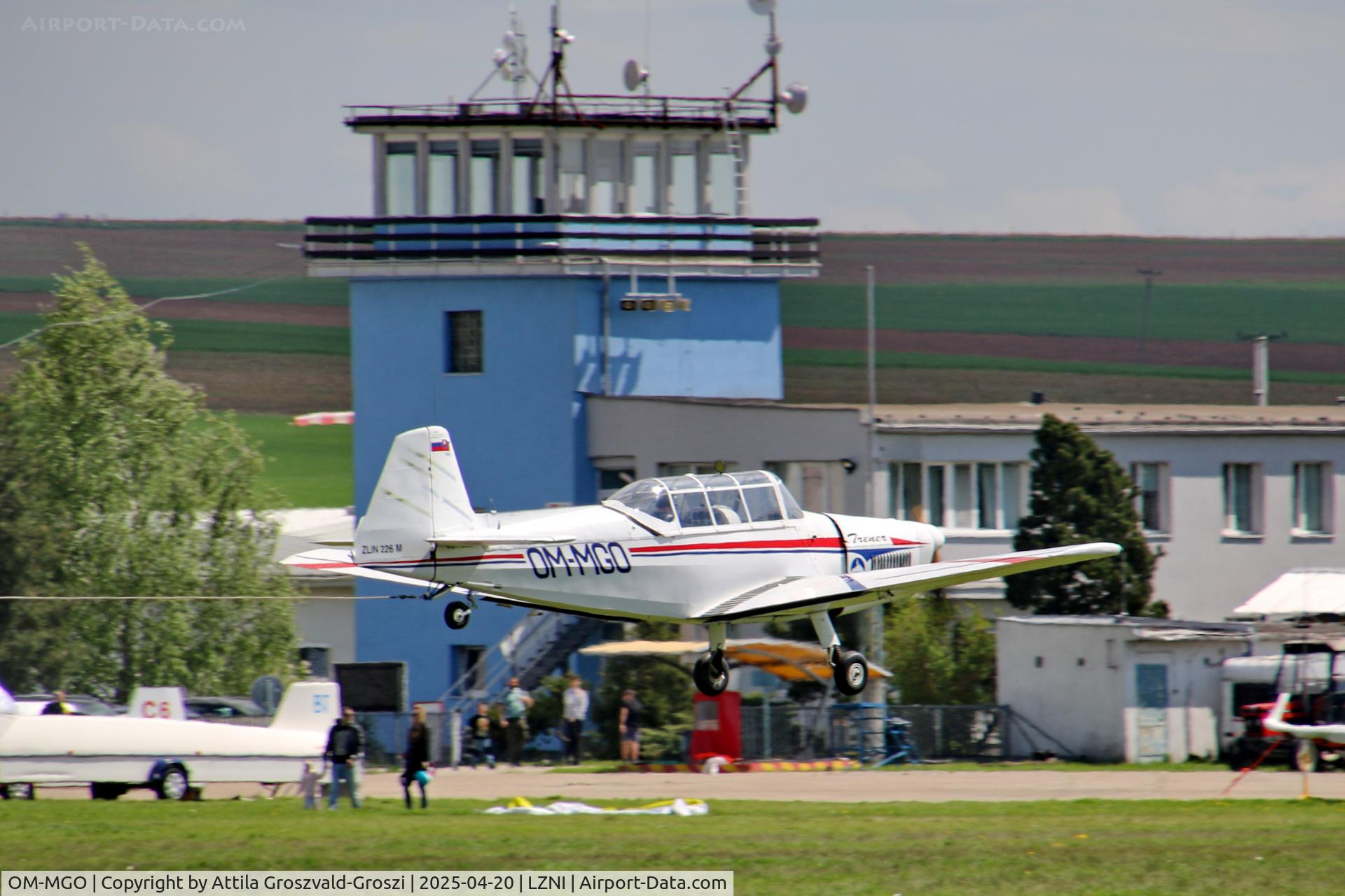OM-MGO, Zlín Z-226MS Trener C/N 186, LZNI - Nitra Airport, Slovakia - Pribina Cup 2025.