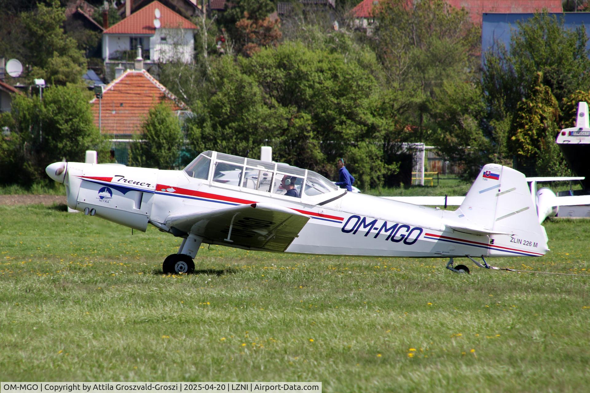 OM-MGO, Zlín Z-226MS Trener C/N 186, LZNI - Nitra Airport, Slovakia - Pribina Cup 2025.