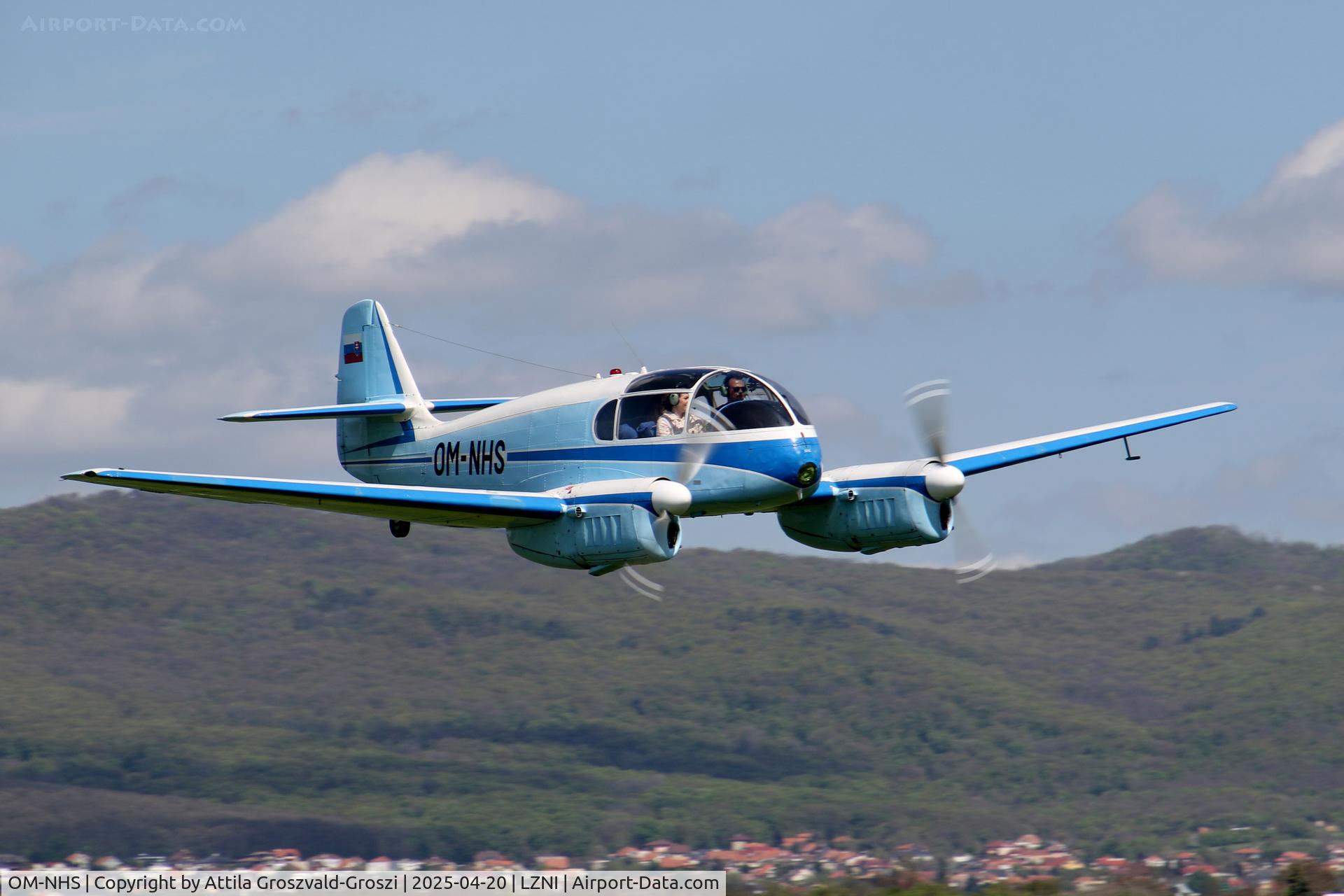 OM-NHS, Let Aero Ae-45S Super C/N 171422, LZNI - Nitra Airport, Slovakia