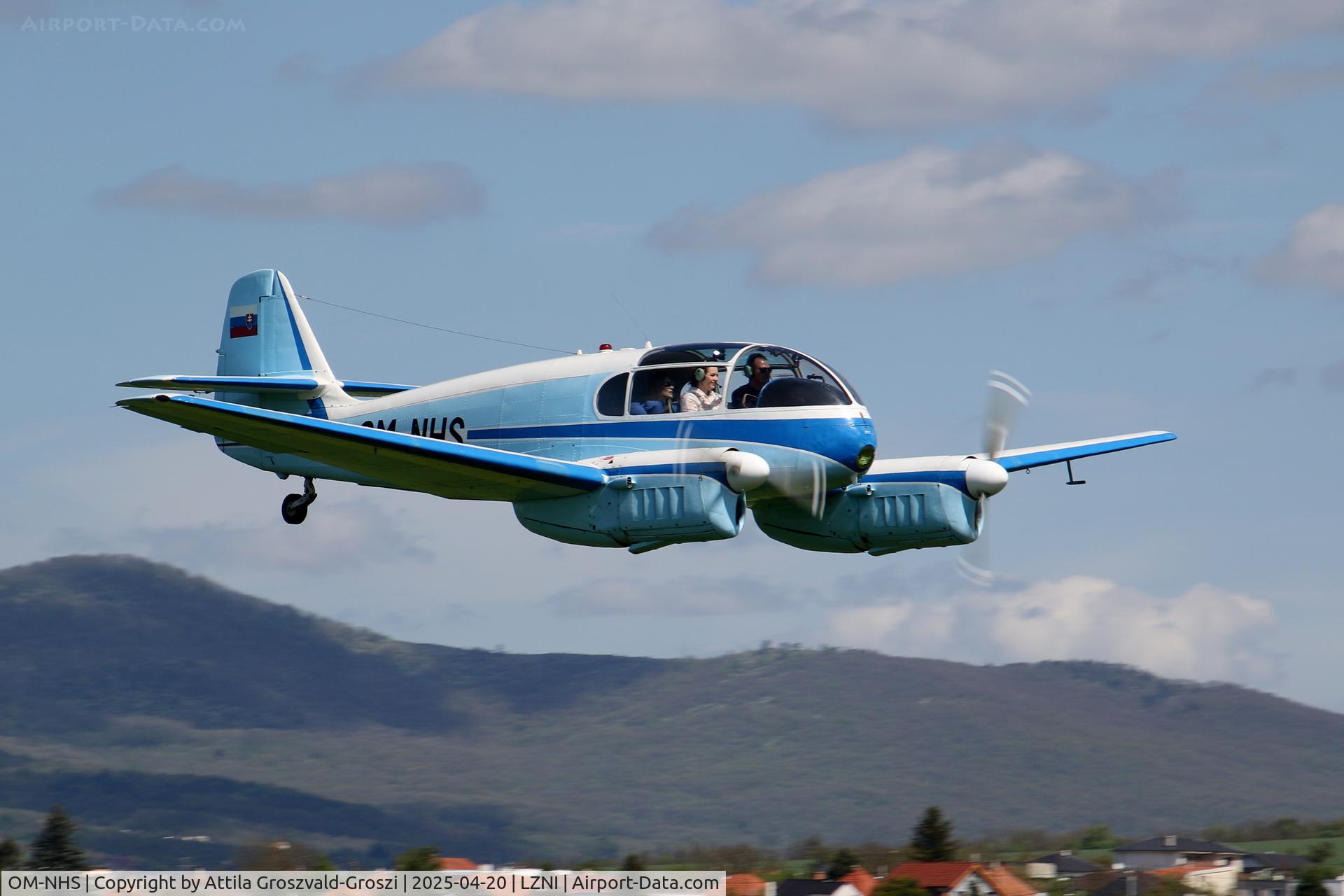 OM-NHS, Let Aero Ae-45S Super C/N 171422, LZNI - Nitra Airport, Slovakia