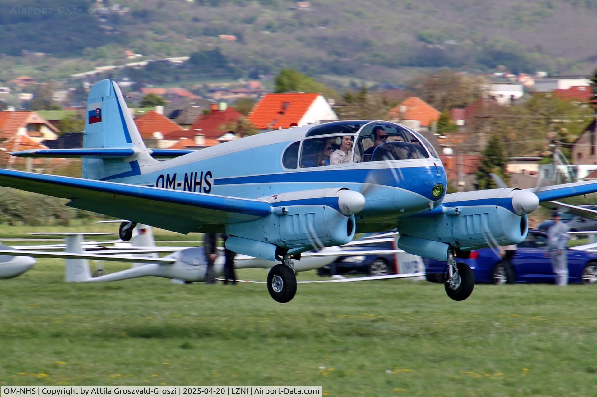 OM-NHS, Let Aero Ae-45S Super C/N 171422, LZNI - Nitra Airport, Slovakia