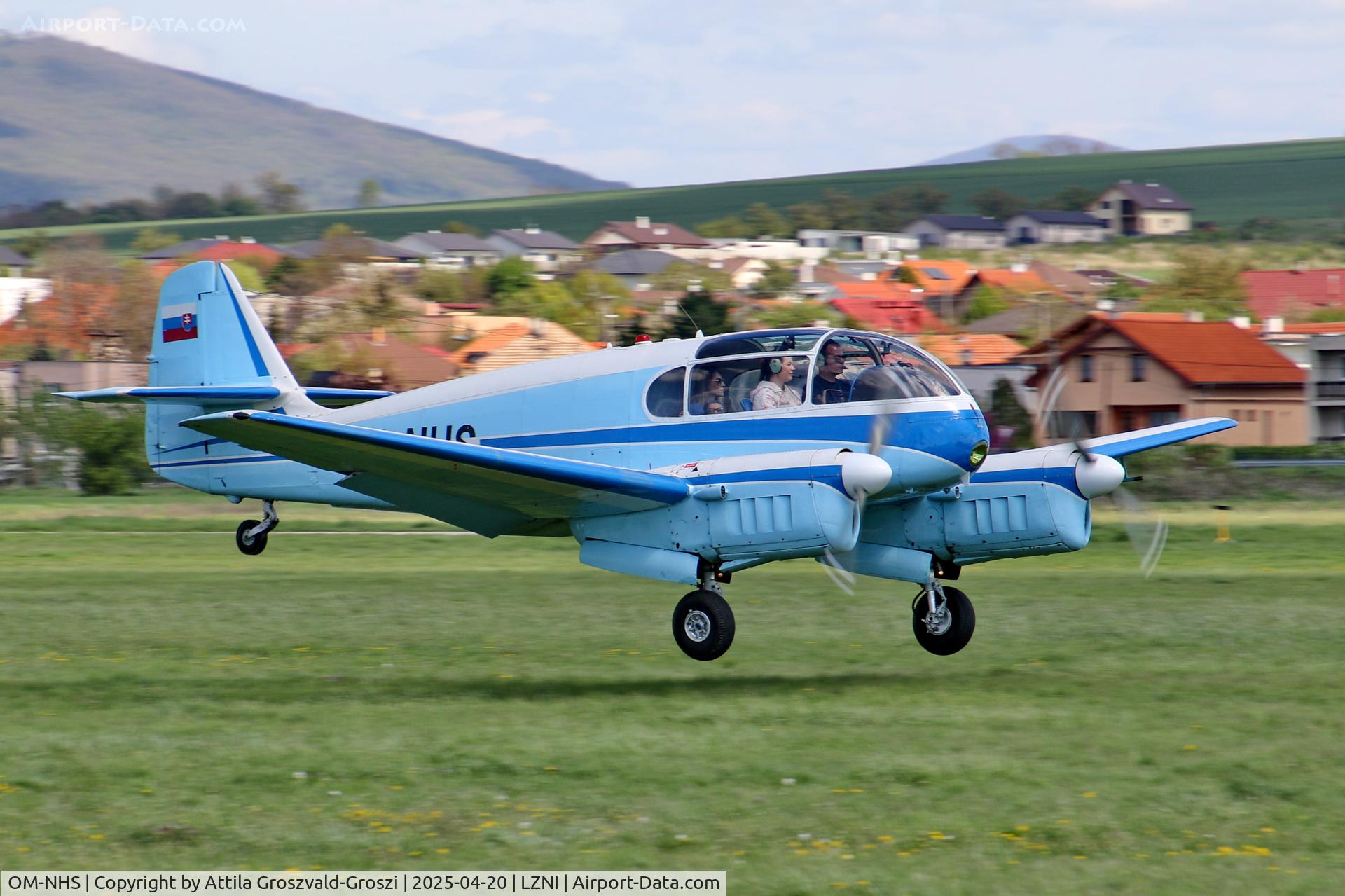 OM-NHS, Let Aero Ae-45S Super C/N 171422, LZNI - Nitra Airport, Slovakia