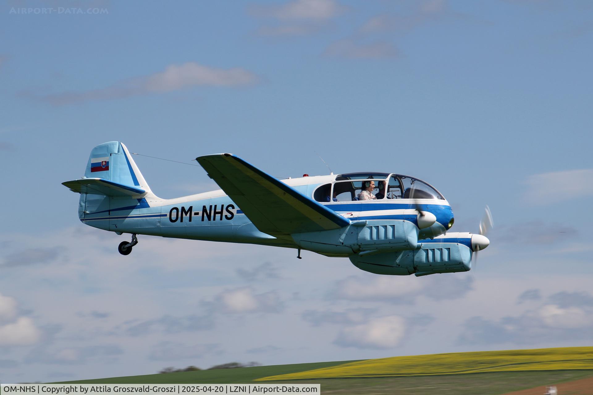 OM-NHS, Let Aero Ae-45S Super C/N 171422, LZNI - Nitra Airport, Slovakia