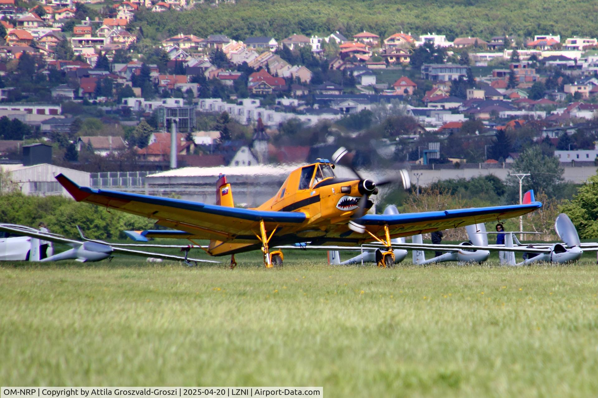 OM-NRP, 1989 Let Z-137T Agro-Turbo C/N 048, LZNI - Nitra Airport, Slovakia