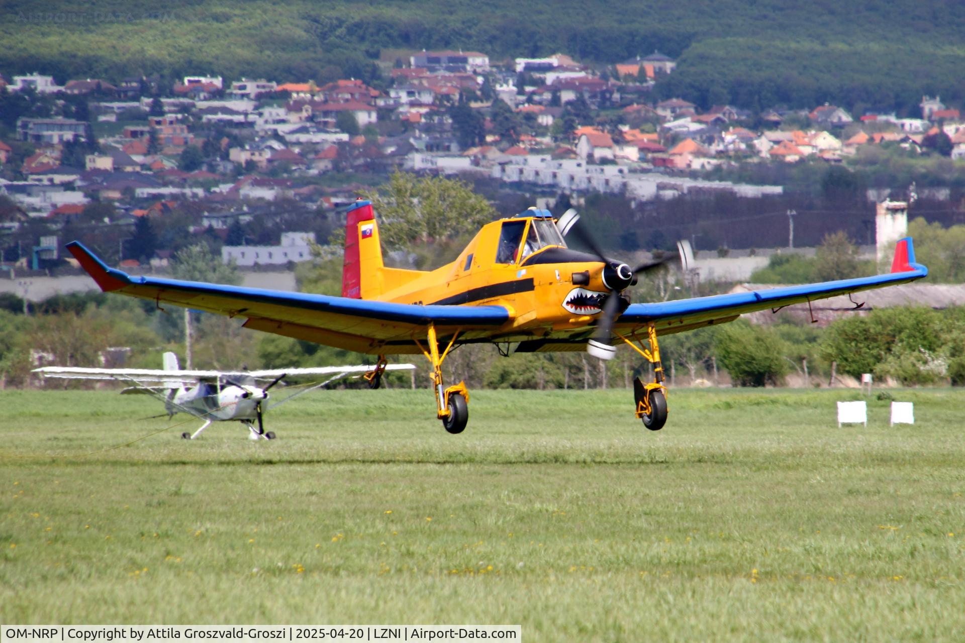 OM-NRP, 1989 Let Z-137T Agro-Turbo C/N 048, LZNI - Nitra Airport, Slovakia