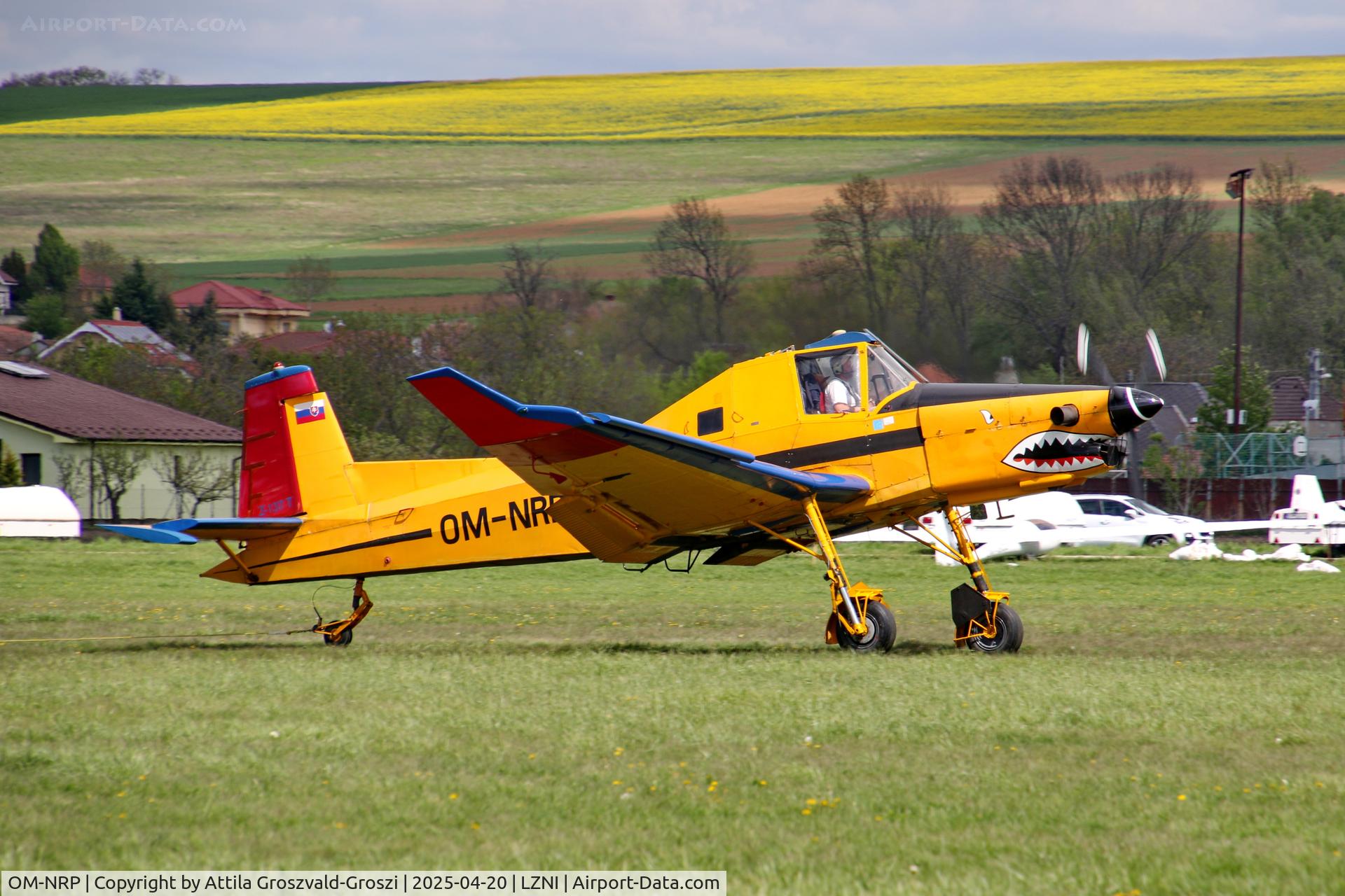 OM-NRP, 1989 Let Z-137T Agro-Turbo C/N 048, LZNI - Nitra Airport, Slovakia