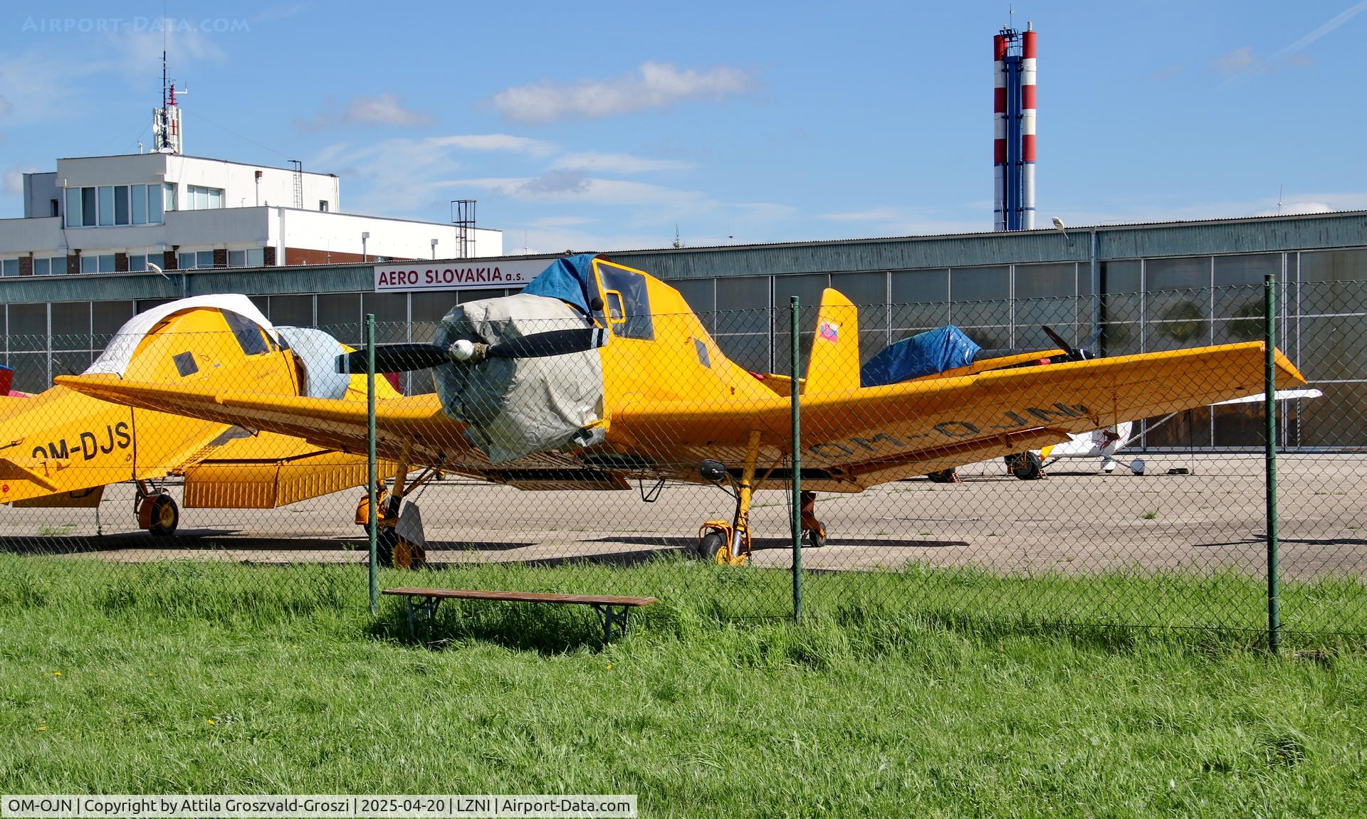 OM-OJN, Zlin Z-37A Cmelak C/N 842521, LZNI - Nitra Airport, Slovakia