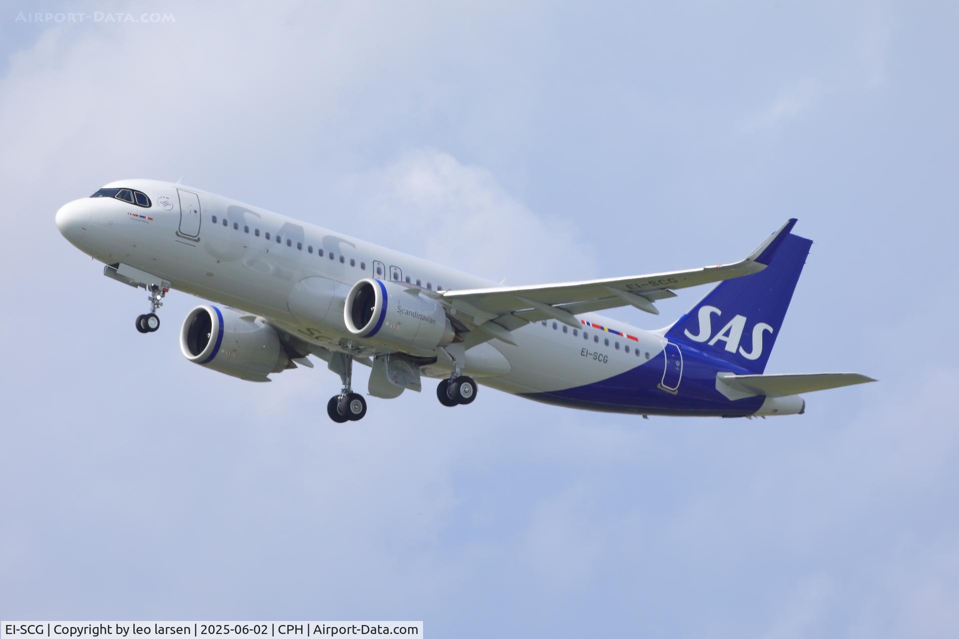 EI-SCG, 2025 Airbus A320-251N C/N 12585, Copenhagen 2.6.2025