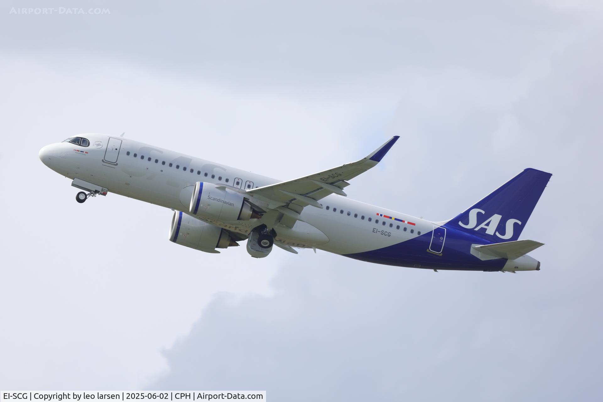 EI-SCG, 2025 Airbus A320-251N C/N 12585, Copenhagen 2.6.2025