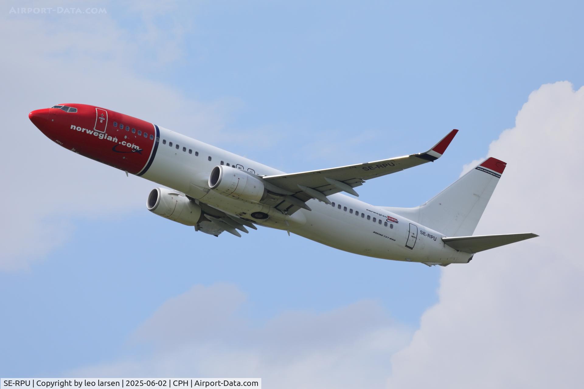 SE-RPU, 2015 Boeing 737-8JP C/N 42078, Copenhagen 2.6.2025