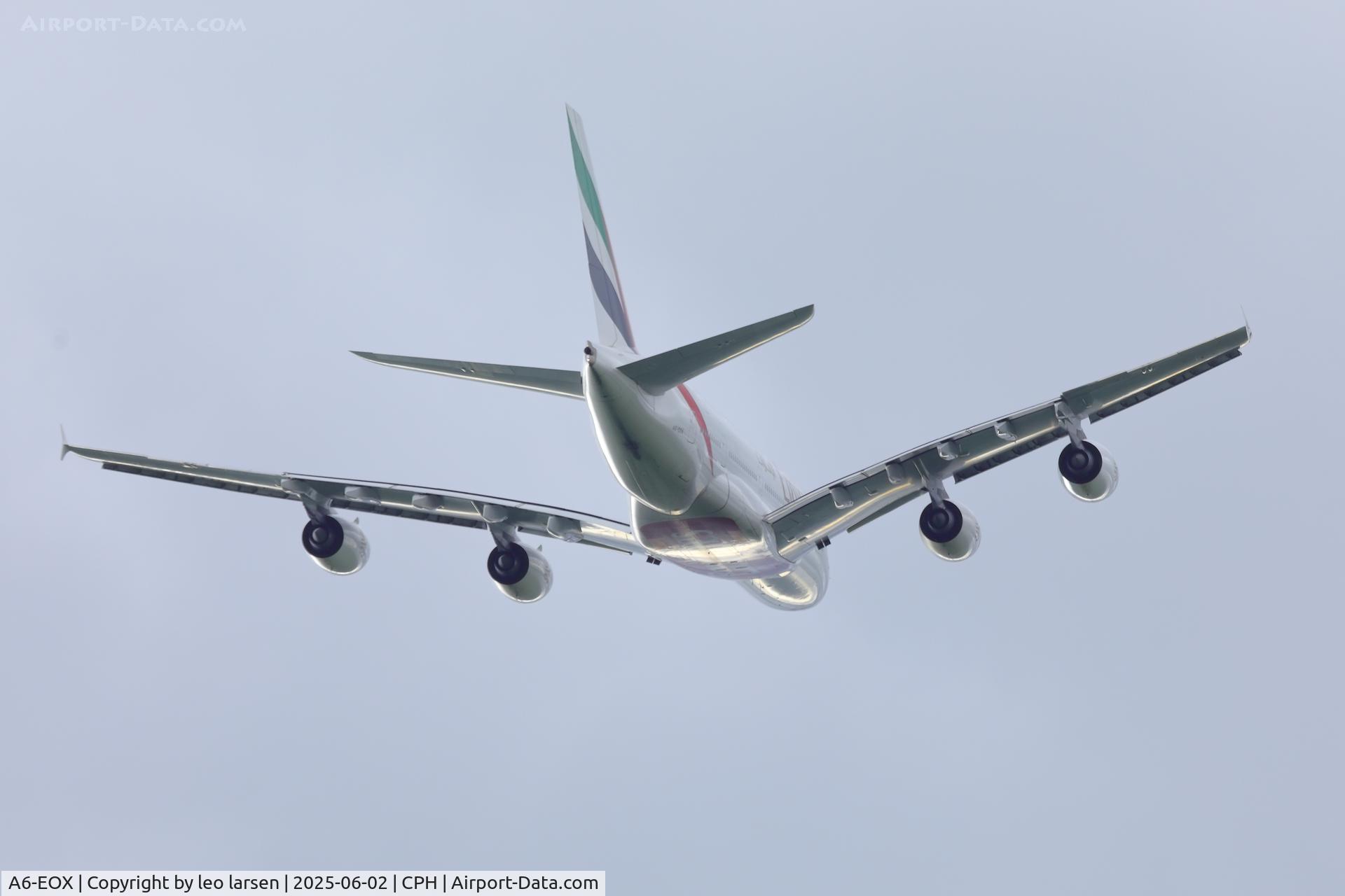 A6-EOX, 2015 Airbus A380-861 C/N 208, Copenhagen 2.6.2025