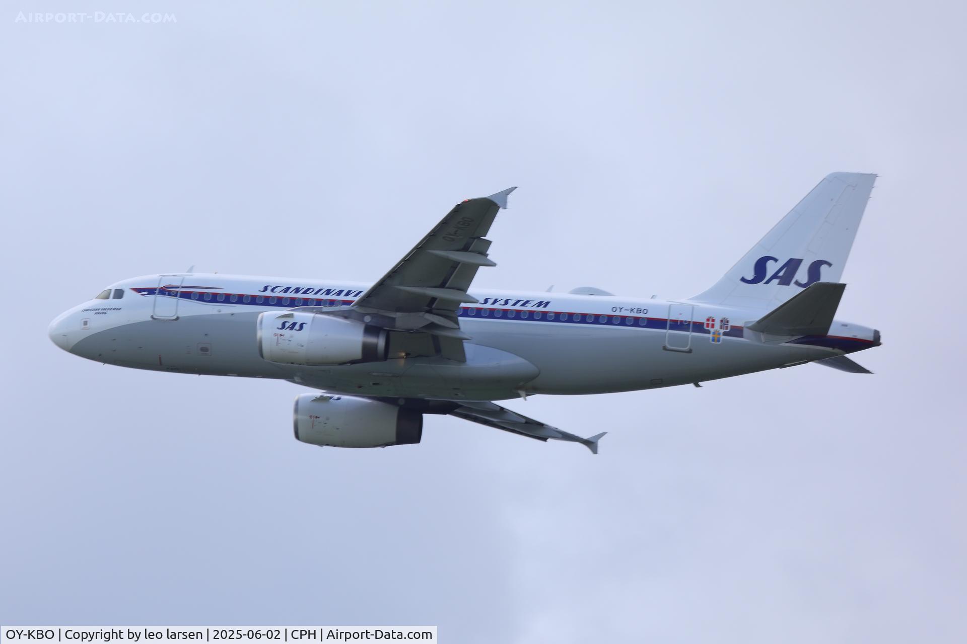 OY-KBO, 2006 Airbus A319-131 C/N 2850, Copenhagen 2.6.2025