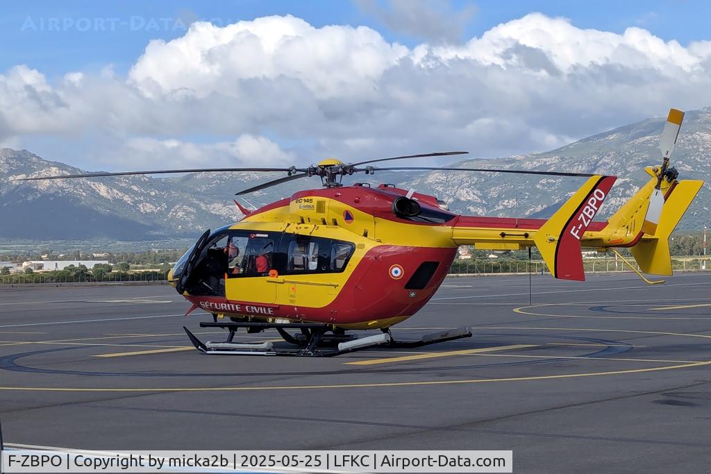 F-ZBPO, Eurocopter-Kawasaki EC-145 (BK-117C-2) C/N 9024, Parked