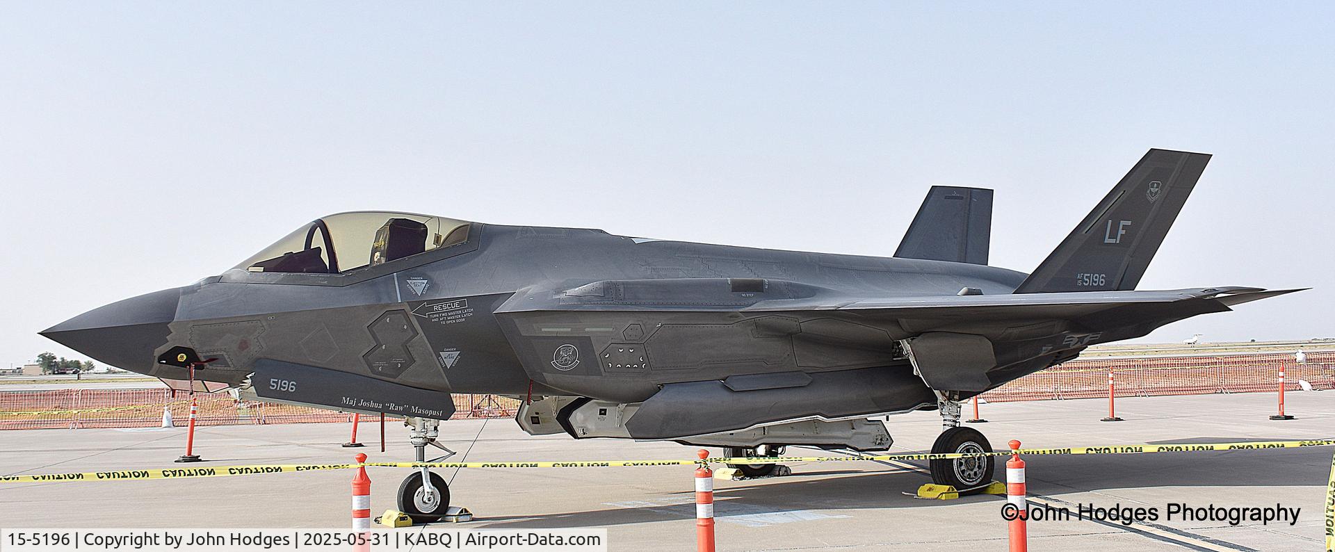 15-5196, Lockheed Martin F-35A Lightning II C/N AF-171, F-35 from Luke AFB