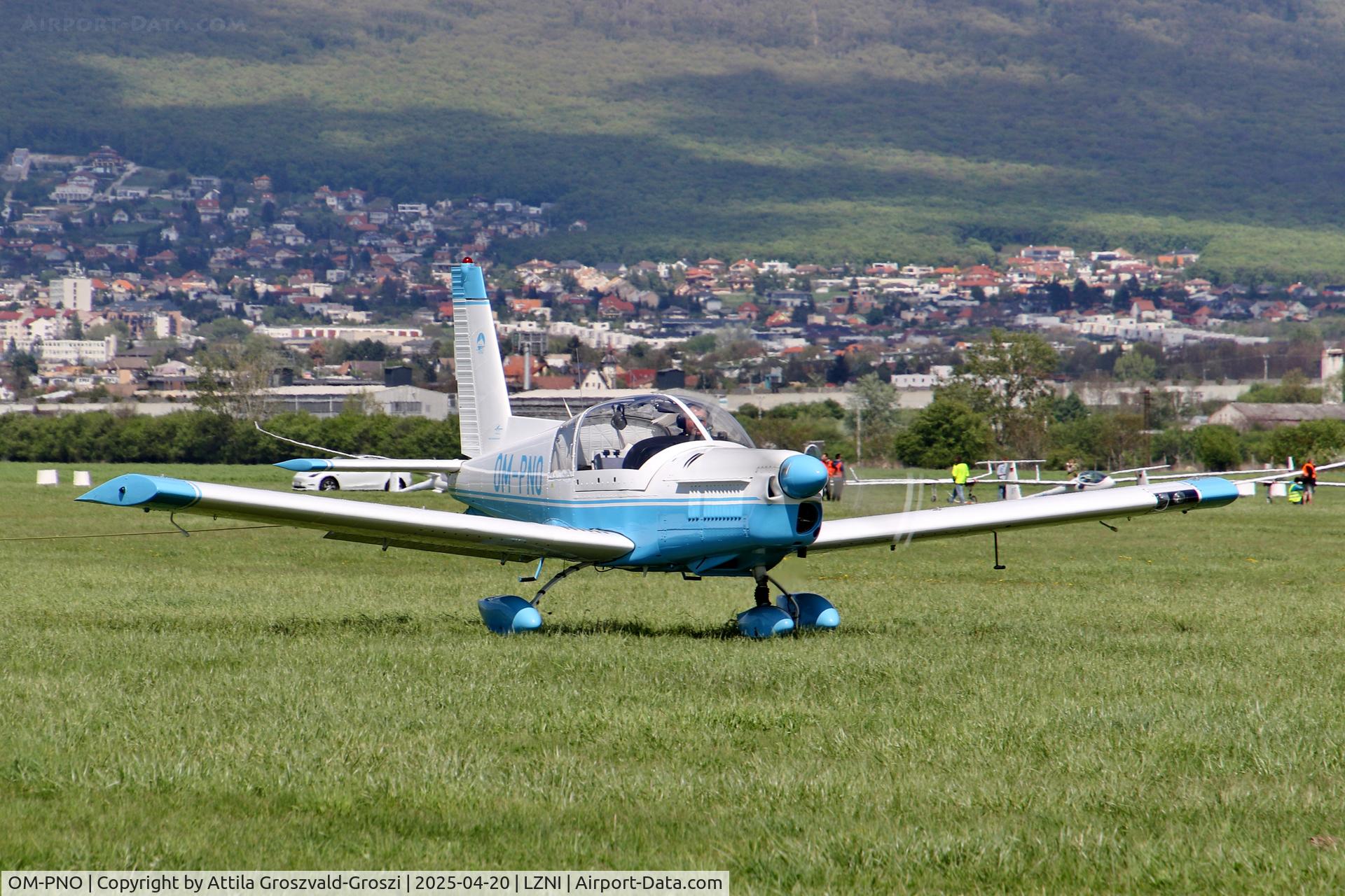 OM-PNO, 1985 Zlin Z-142 C/N 0400, LZNI - Nitra Airport, Slovakia - Pribina Cup 2025.