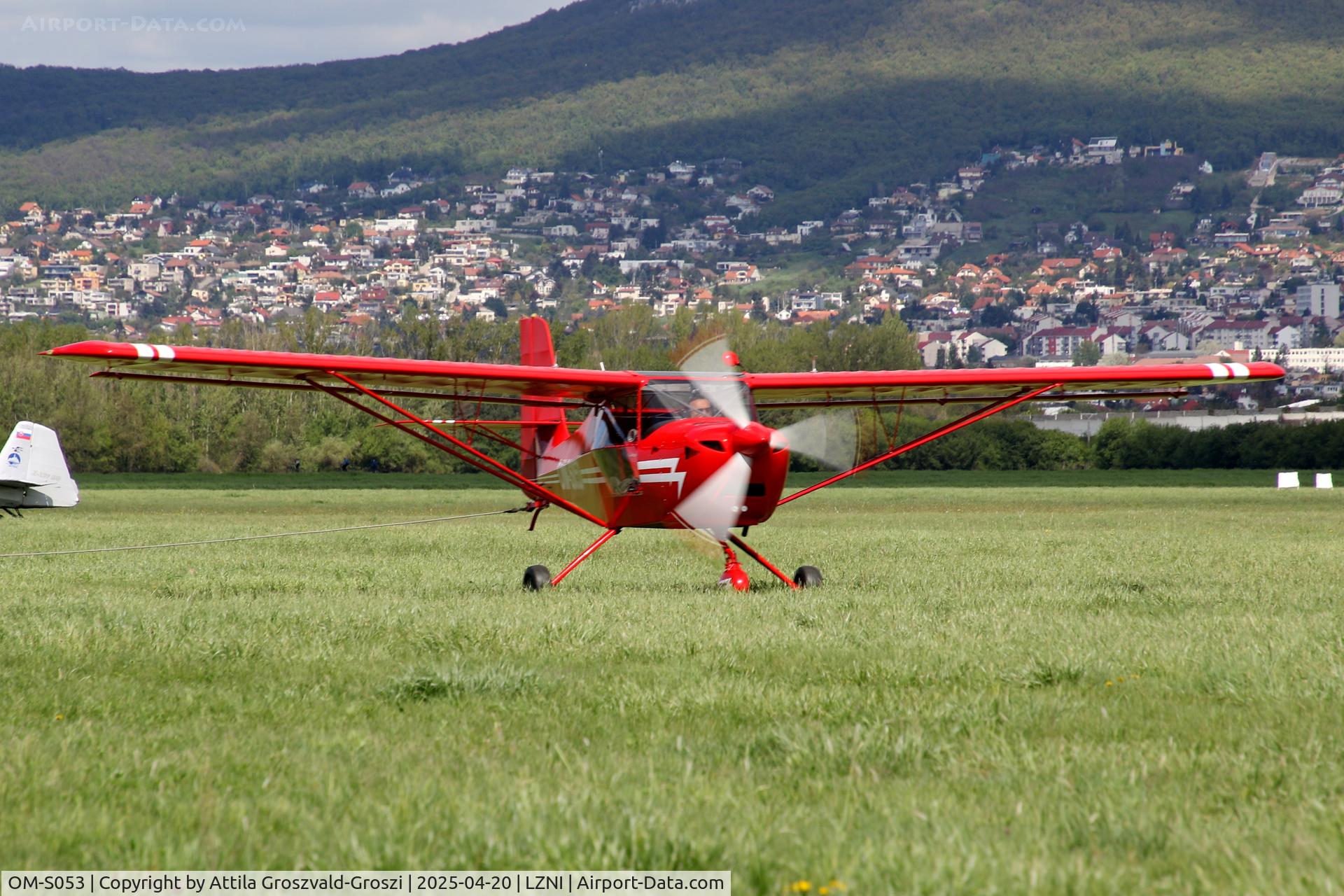 OM-S053, Aeropro Eurofox 3K C/N Unknown OM-S053, LZNI - Nitra Airport, Slovakia - Pribina Cup 2025.
