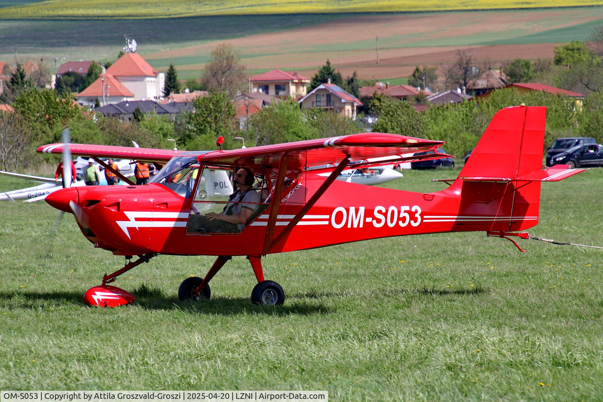 OM-S053, Aeropro Eurofox 3K C/N Unknown OM-S053, LZNI - Nitra Airport, Slovakia - Pribina Cup 2025.