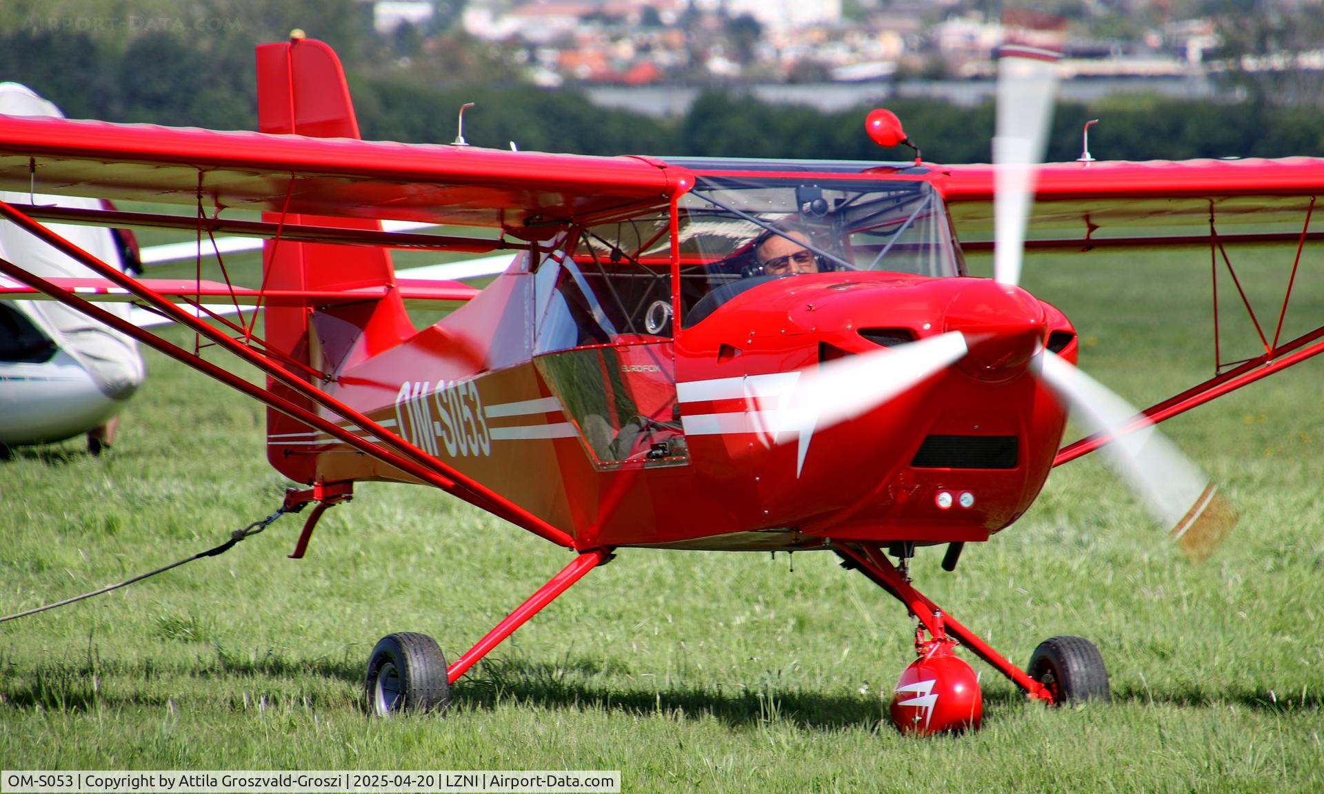 OM-S053, Aeropro Eurofox 3K C/N Unknown OM-S053, LZNI - Nitra Airport, Slovakia - Pribina Cup 2025.