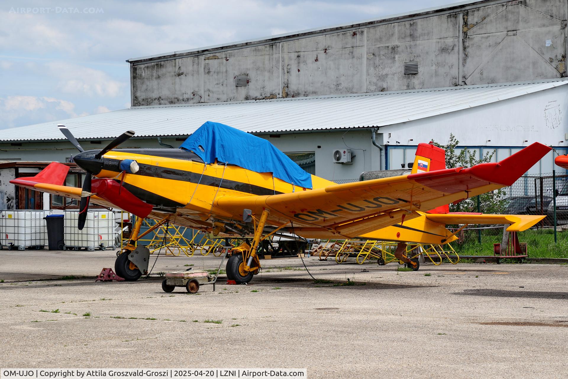 OM-UJO, 1989 Zlin Z-137T Agro-Turbo C/N 031, LZNI - Nitra Airport, Slovakia